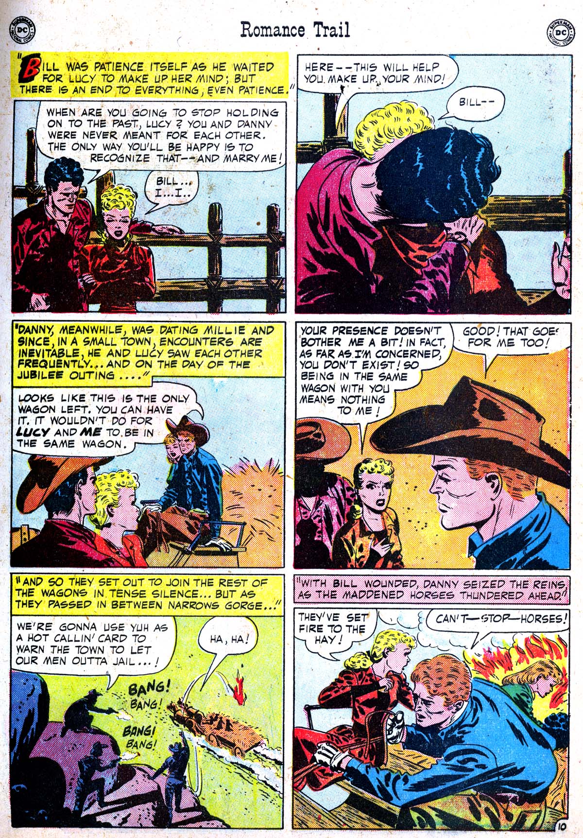 Read online Romance Trail comic -  Issue #6 - 13