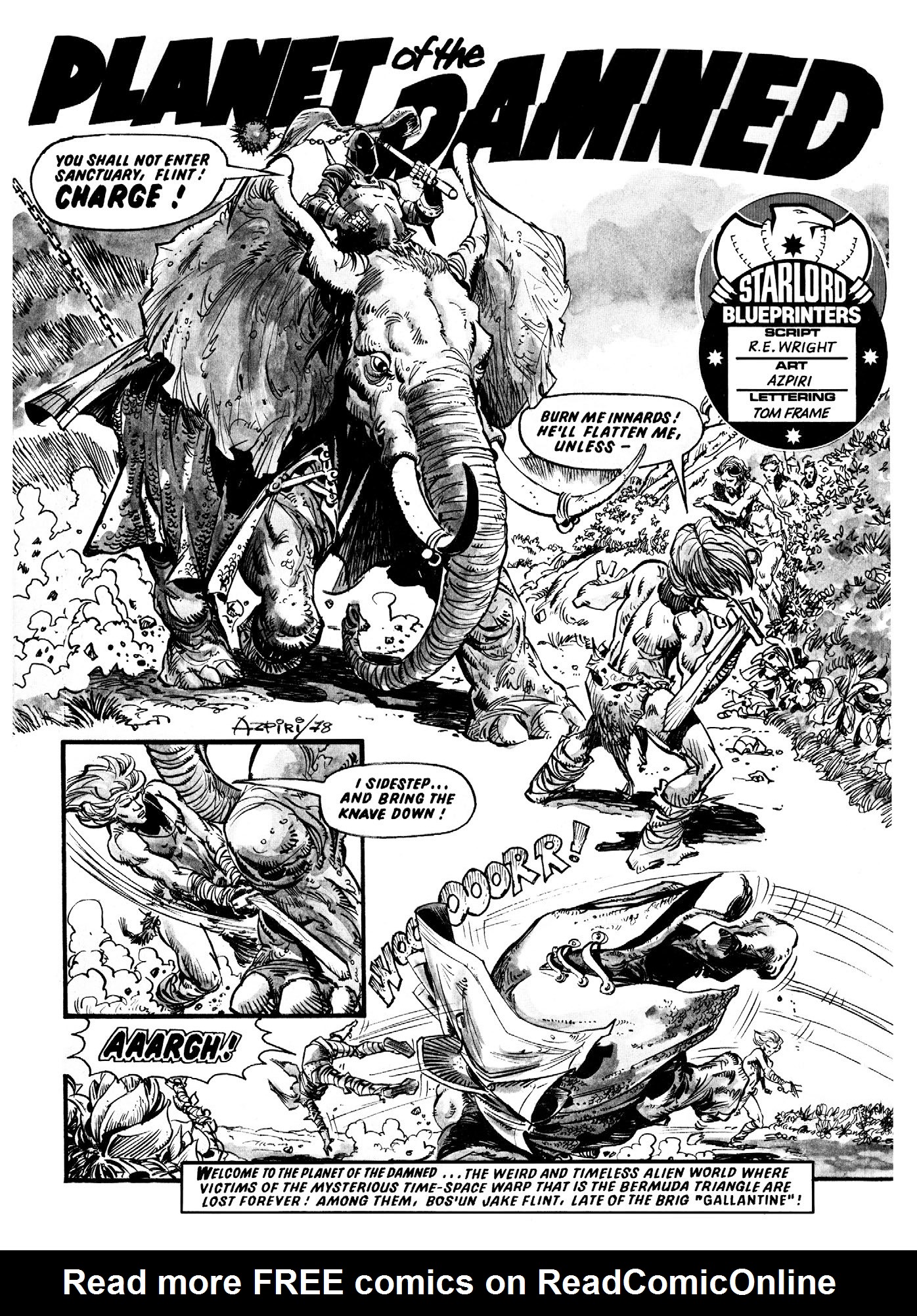 Read online Planet of the Damned & Death Planet comic -  Issue # TPB - 37