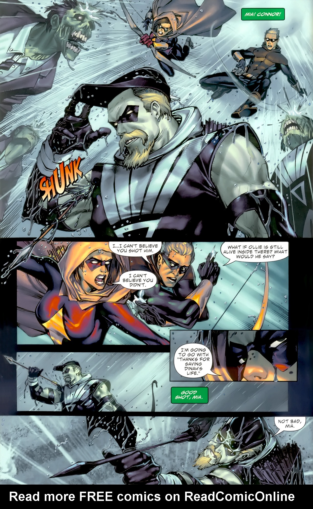 Read online Green Arrow/Black Canary comic -  Issue #30 - 12