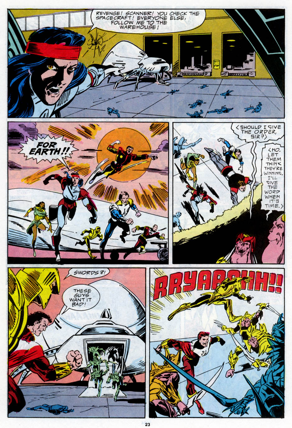 Read online Strikeforce: Morituri comic -  Issue #23 - 25