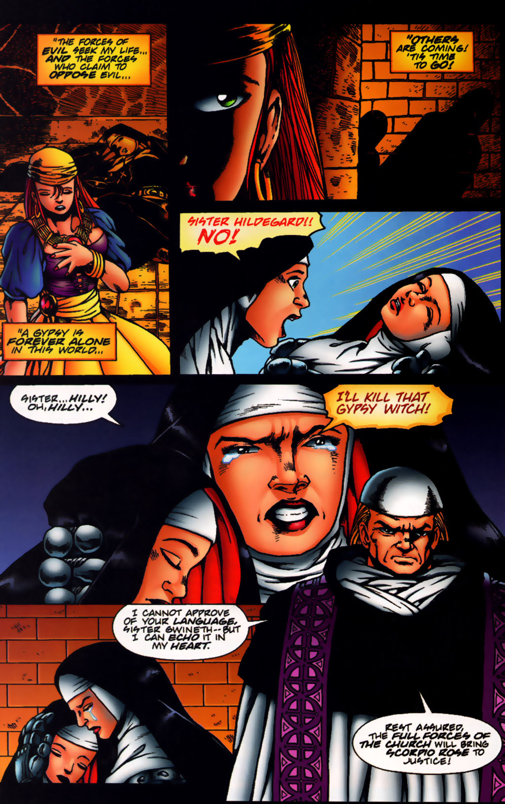 Read online Warrior Nun Areala: Scorpio Rose comic -  Issue #1 - 22
