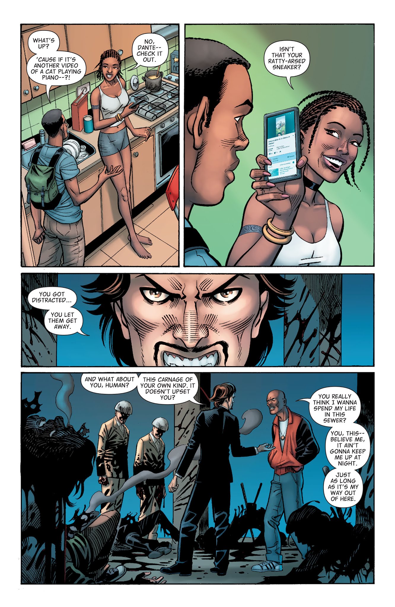 Read online The Hellblazer comic -  Issue # _TPB 2 - 112