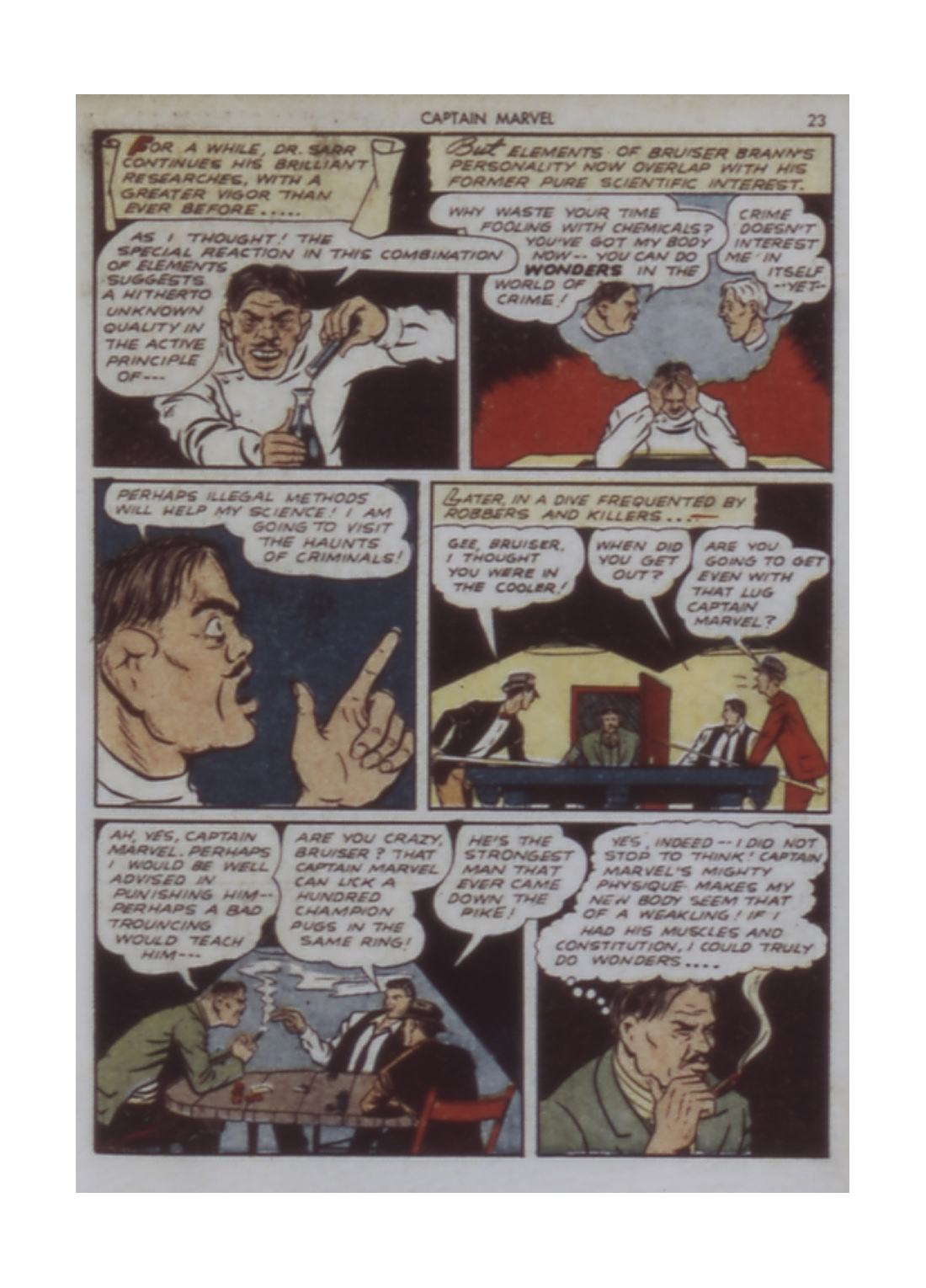 Read online Captain Marvel Adventures comic -  Issue #7 - 23