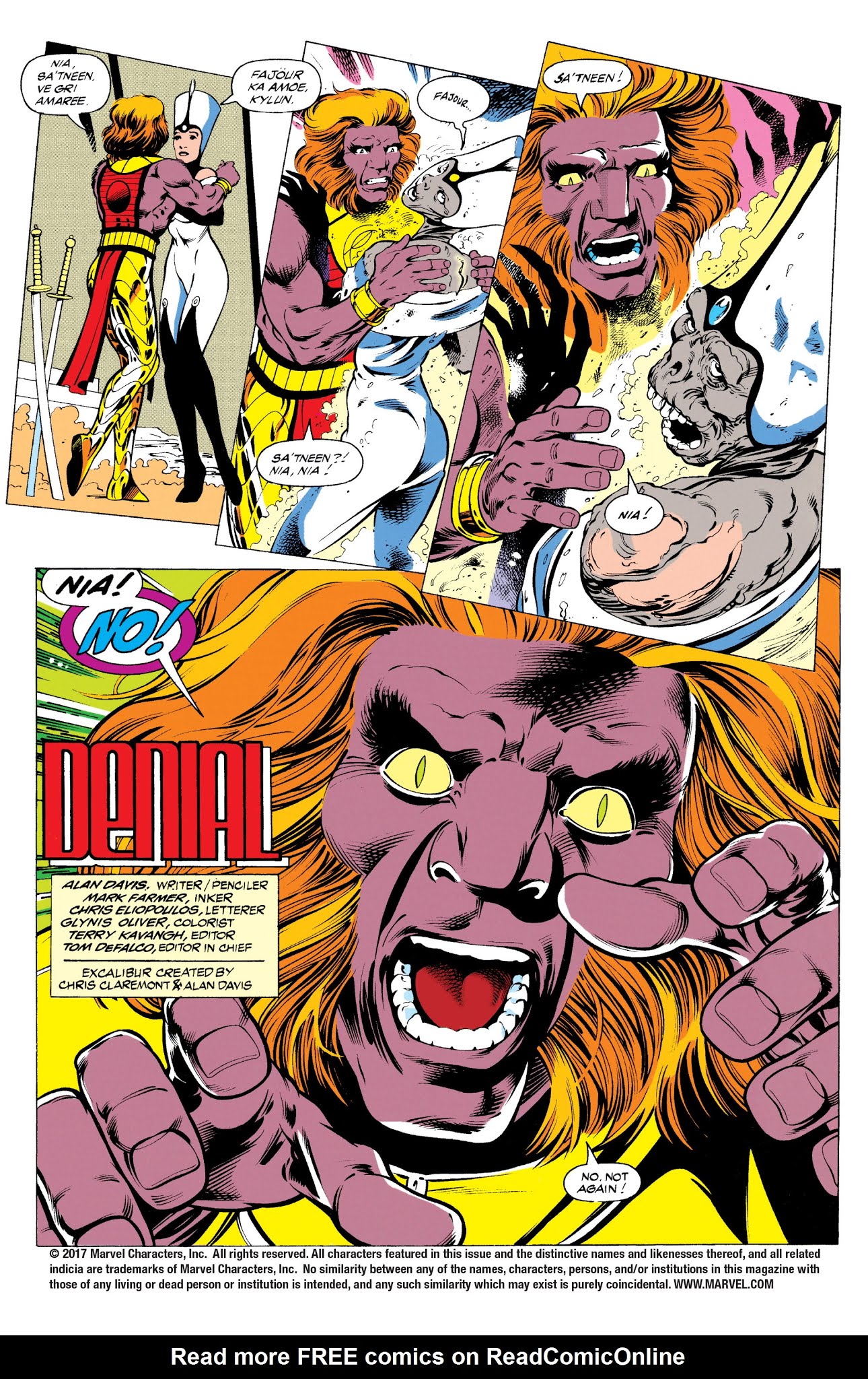 Read online Excalibur Visionaries: Alan Davis comic -  Issue # TPB 3 (Part 1) - 96