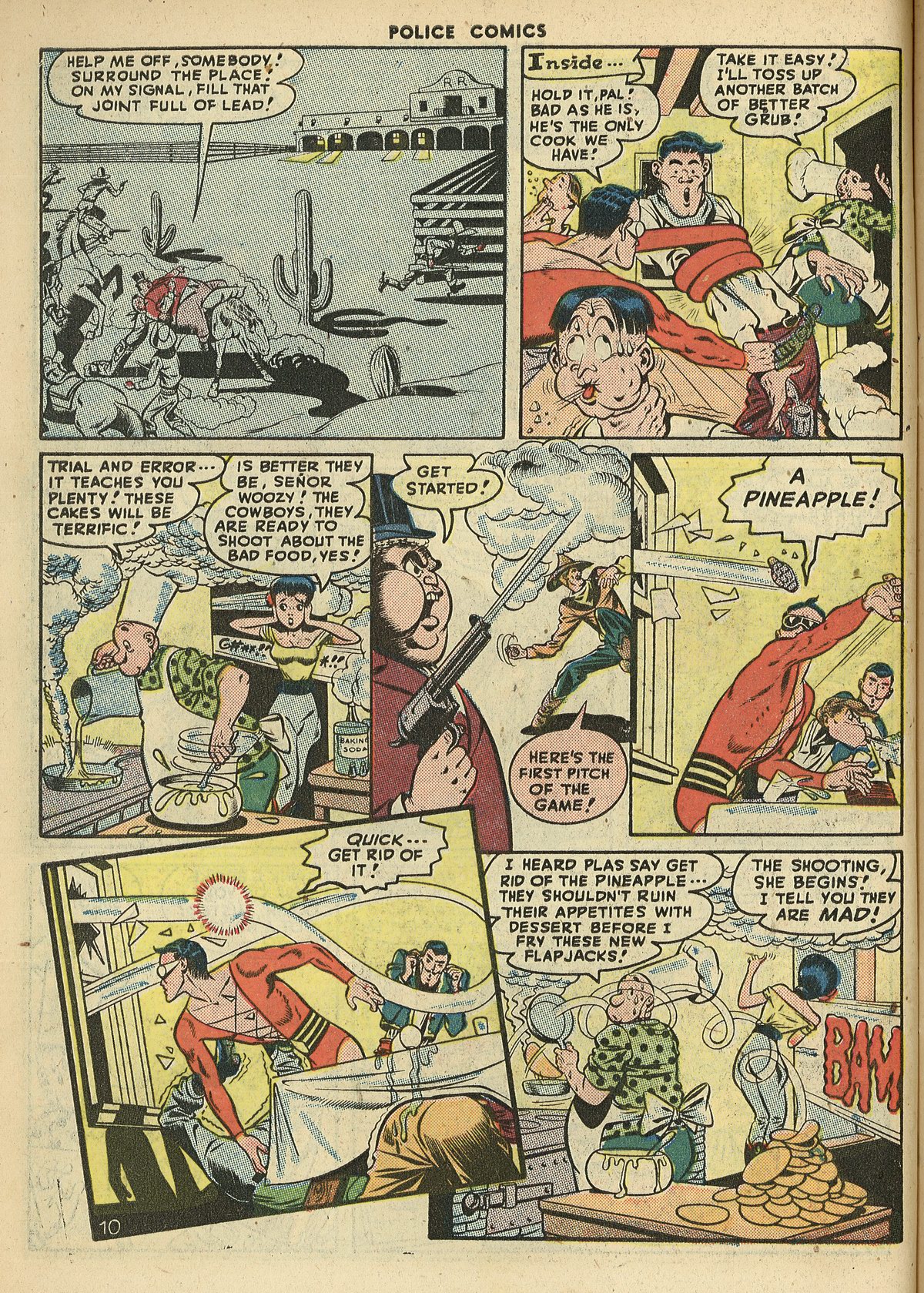 Read online Police Comics comic -  Issue #71 - 12