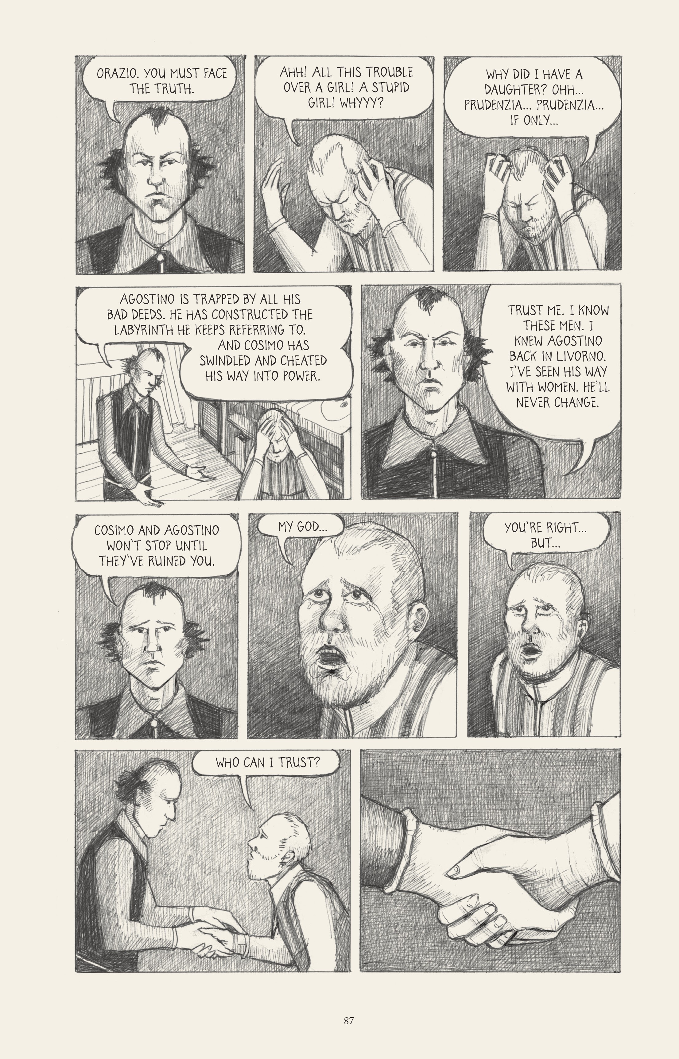 Read online I Know What I Am: The Life and Times of Artemisia Gentileschi comic -  Issue # TPB (Part 1) - 95