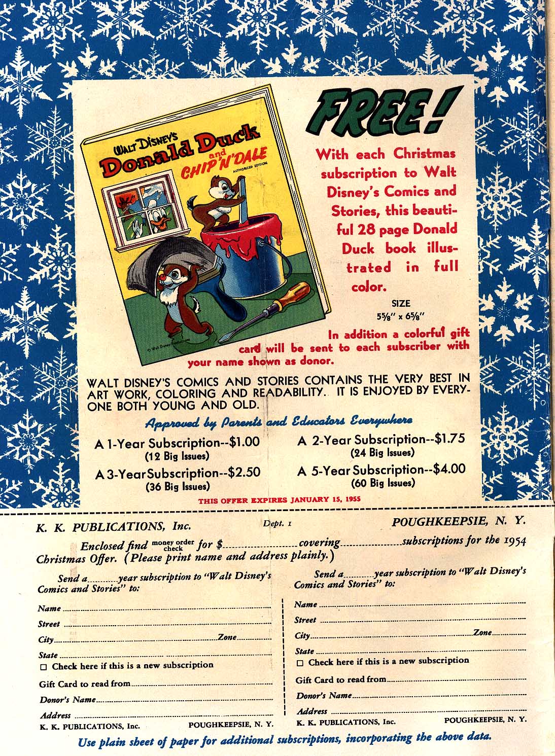 Read online Walt Disney's Comics and Stories comic -  Issue #172 - 2