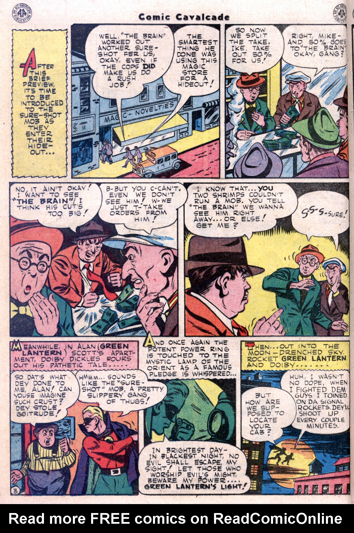 Read online Comic Cavalcade comic -  Issue #11 - 22
