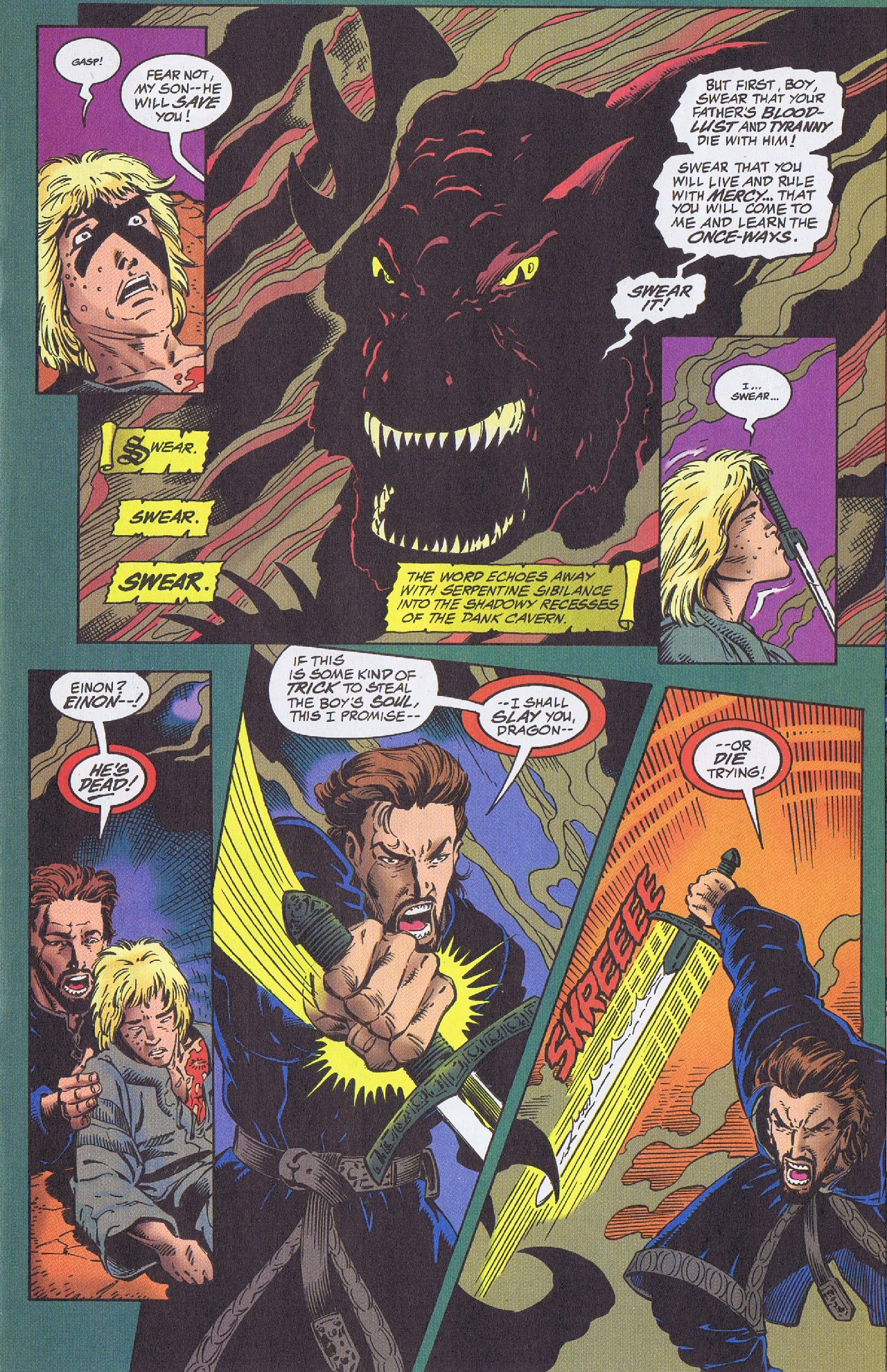 Read online Dragonheart comic -  Issue #1 - 15