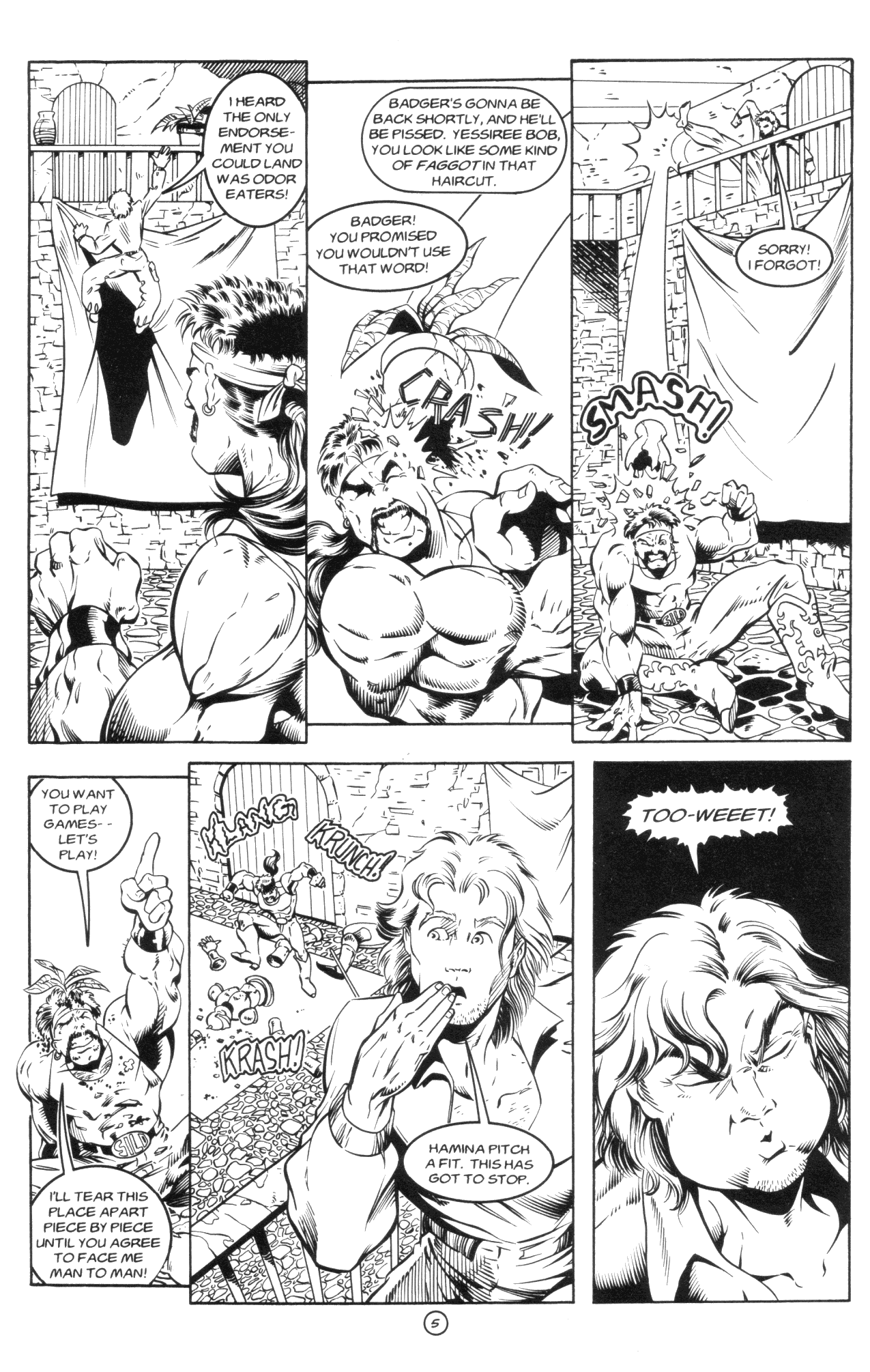 Read online The Badger (1997) comic -  Issue #4 - 7