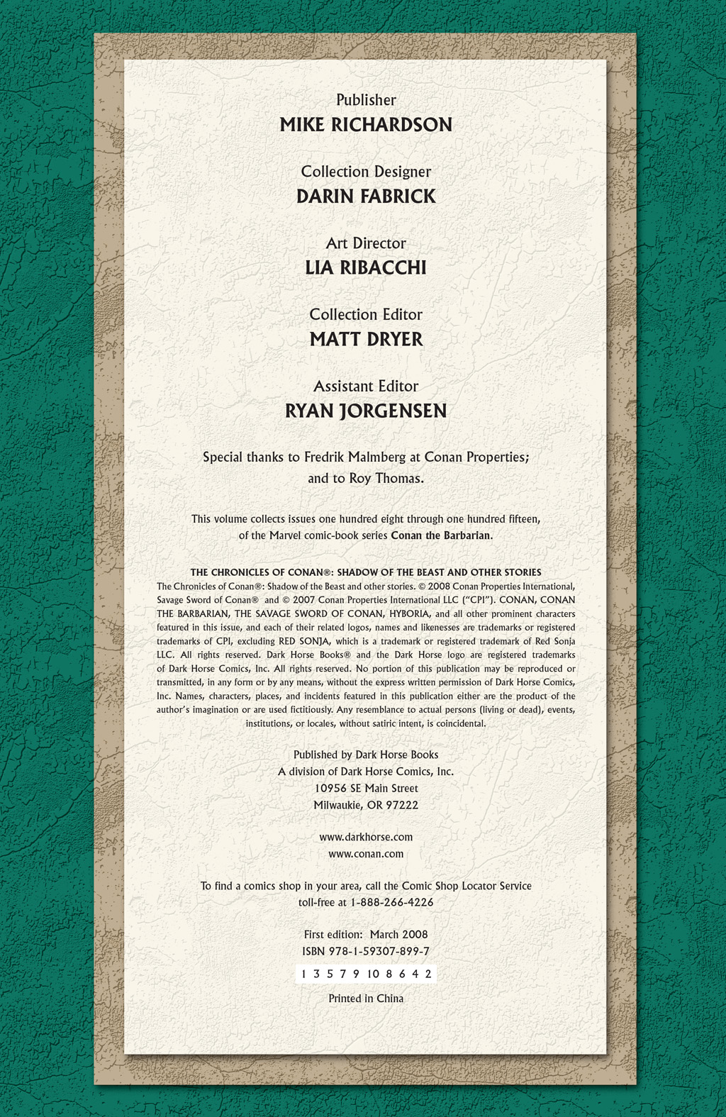 Read online The Chronicles of Conan comic -  Issue # TPB 14 (Part 1) - 5