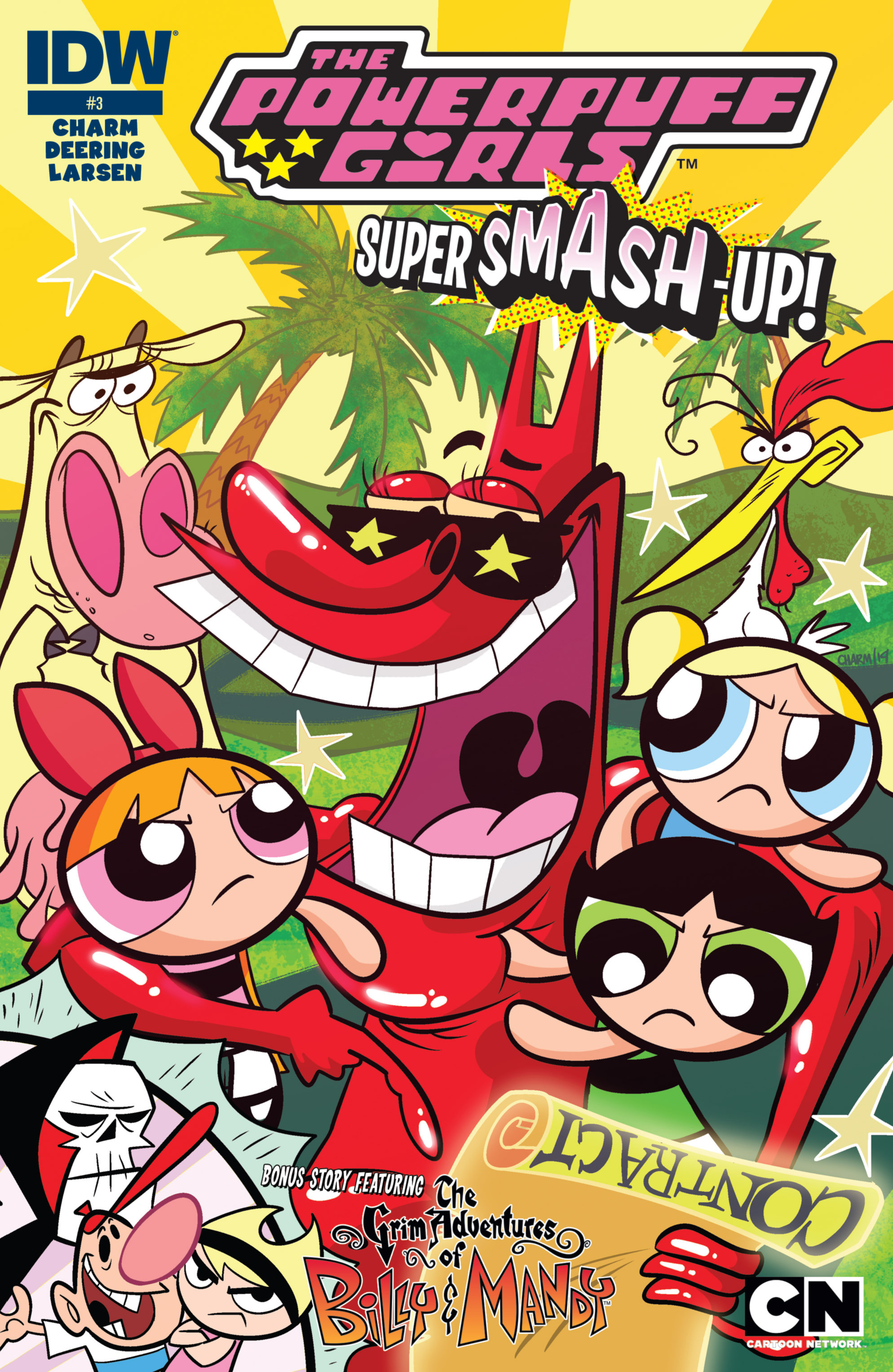 Read online Powerpuff Girls: Super Smash Up! comic -  Issue #3 - 1