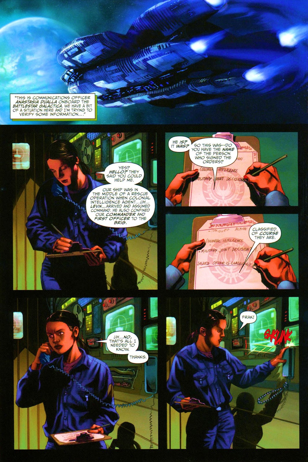 Battlestar Galactica: Season Zero issue 5 - Page 6