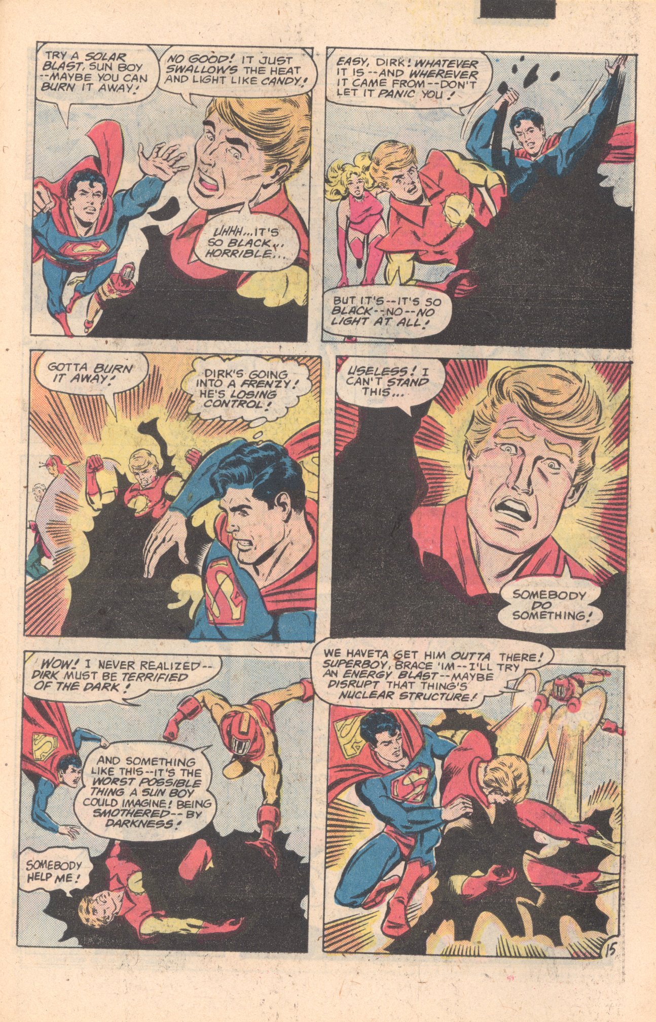 Read online Superboy and the Legion of Super-Heroes (1977) comic -  Issue #258 - 17