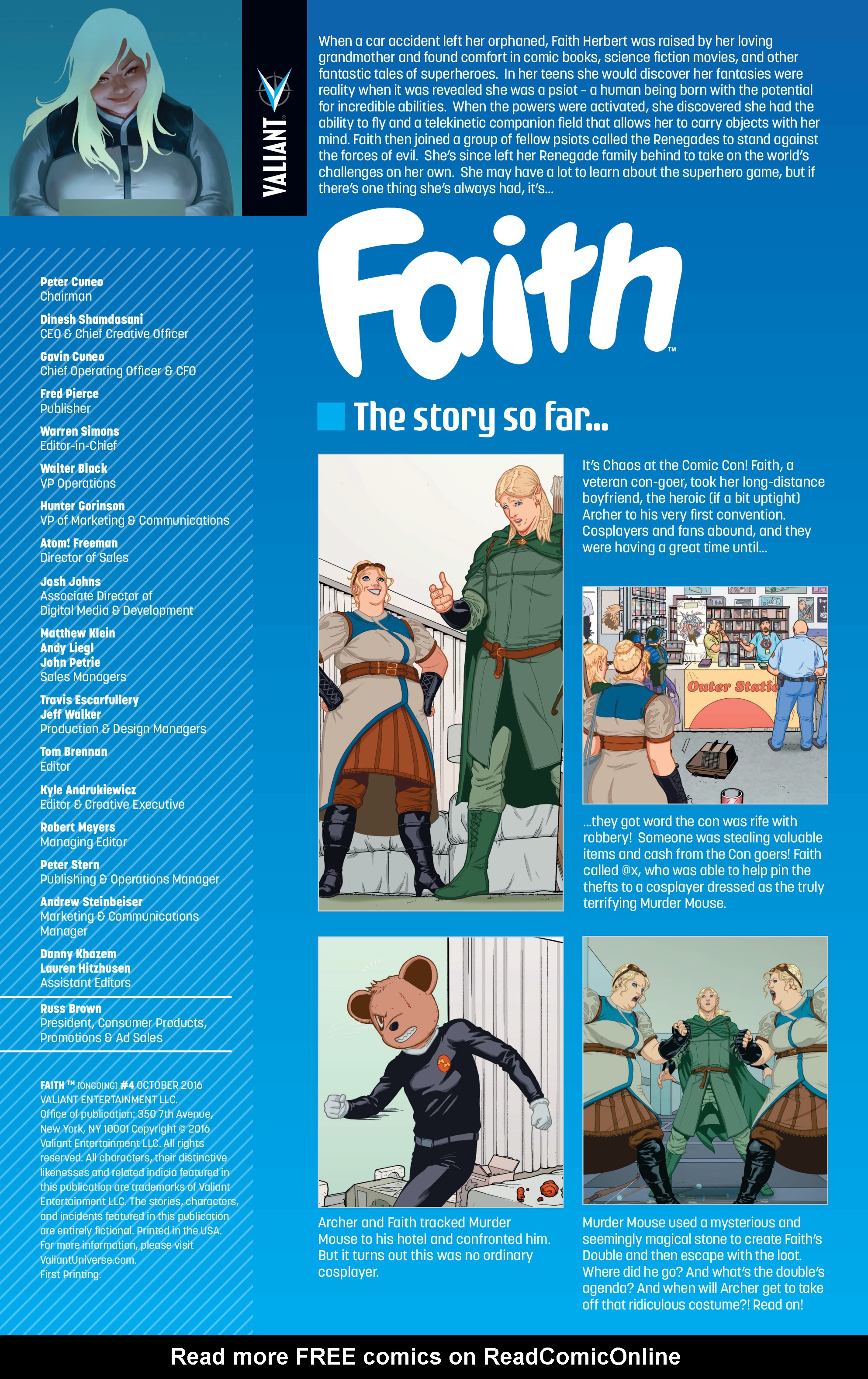 Read online Faith (II) comic -  Issue #4 - 2