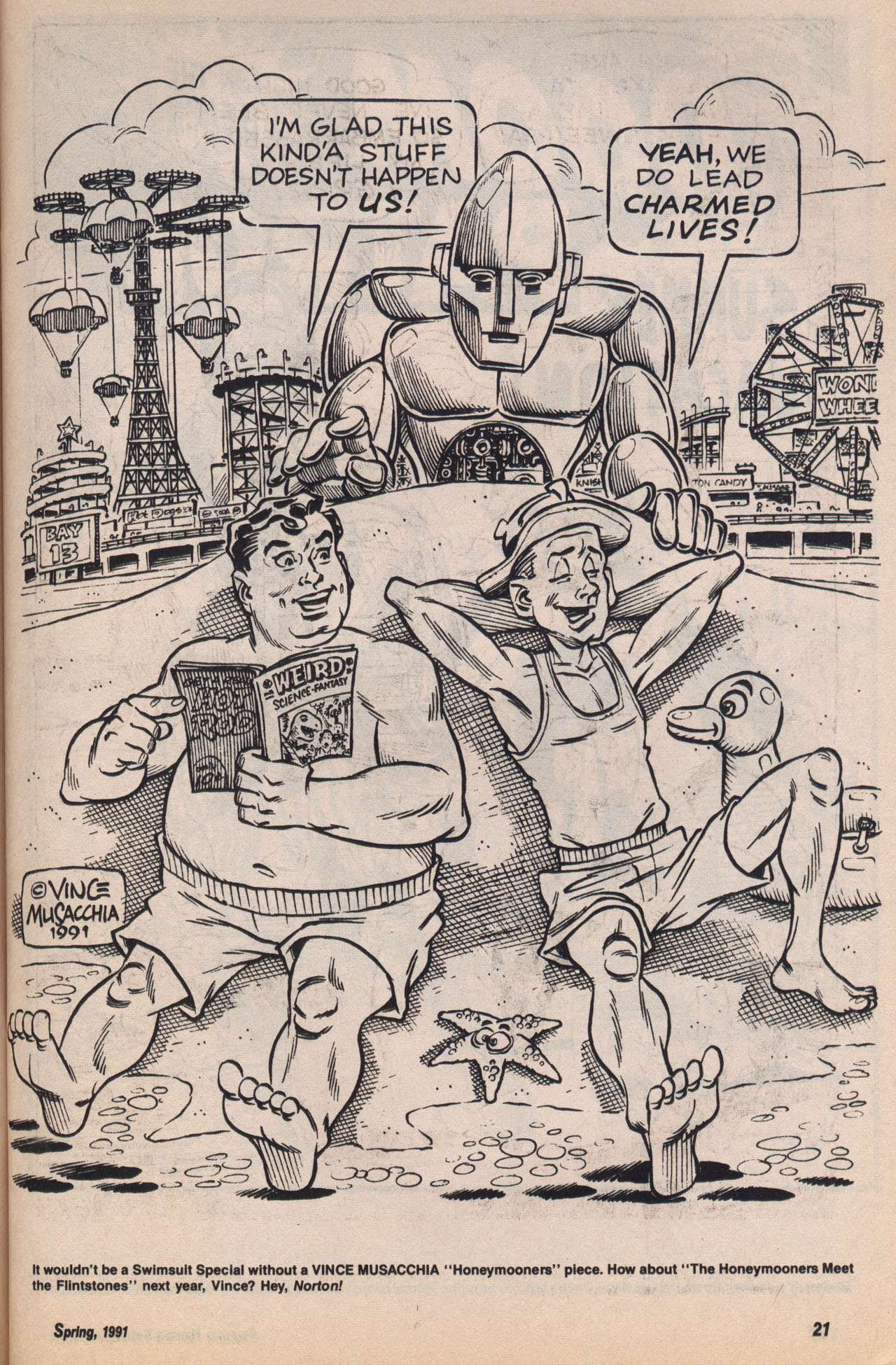 Read online Amazing Heroes Swimsuit Special comic -  Issue # TPB 2 - 21