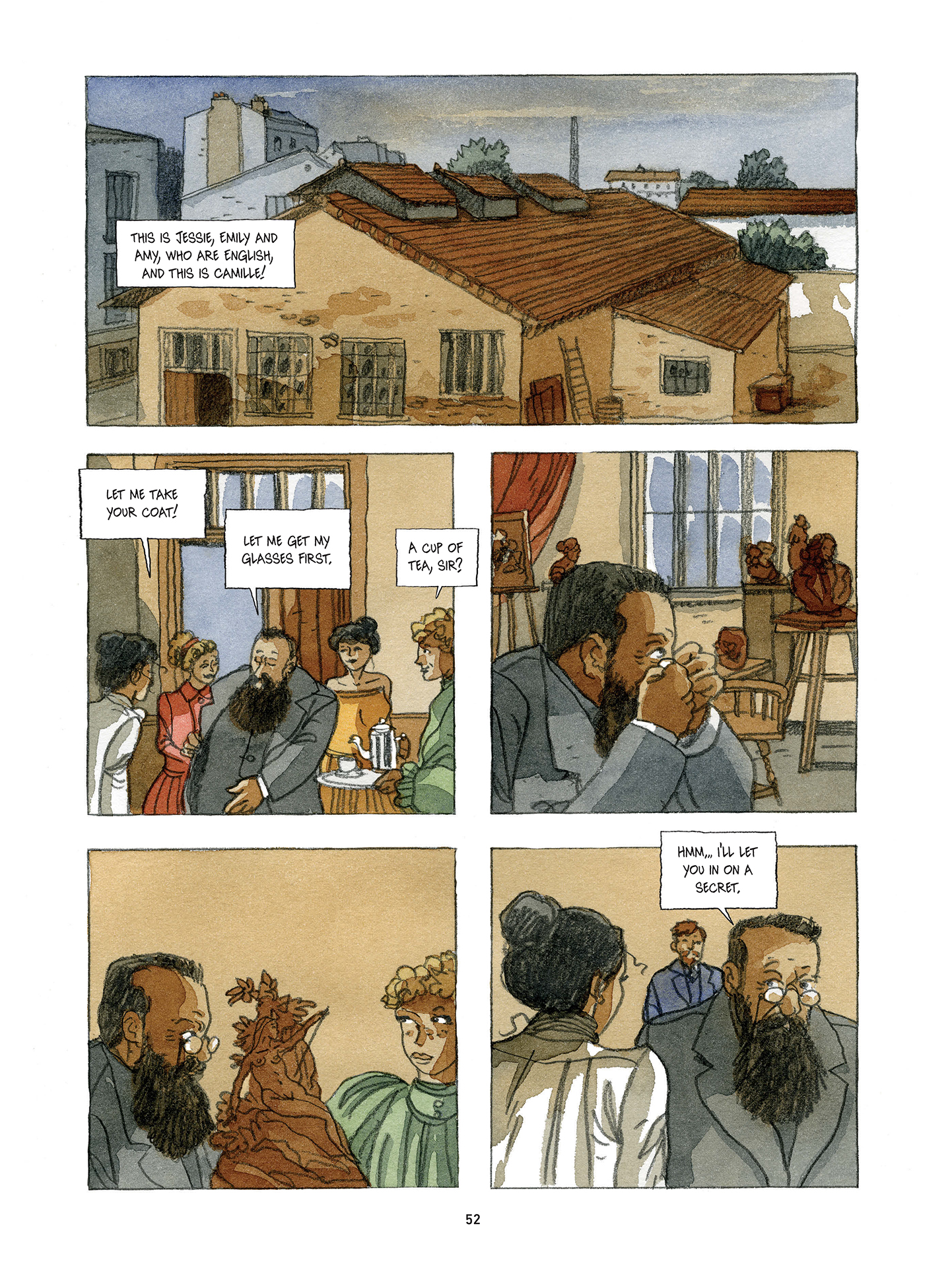 Read online Rodin: Fugit Amor, An Intimate Portrait comic -  Issue # TPB - 53