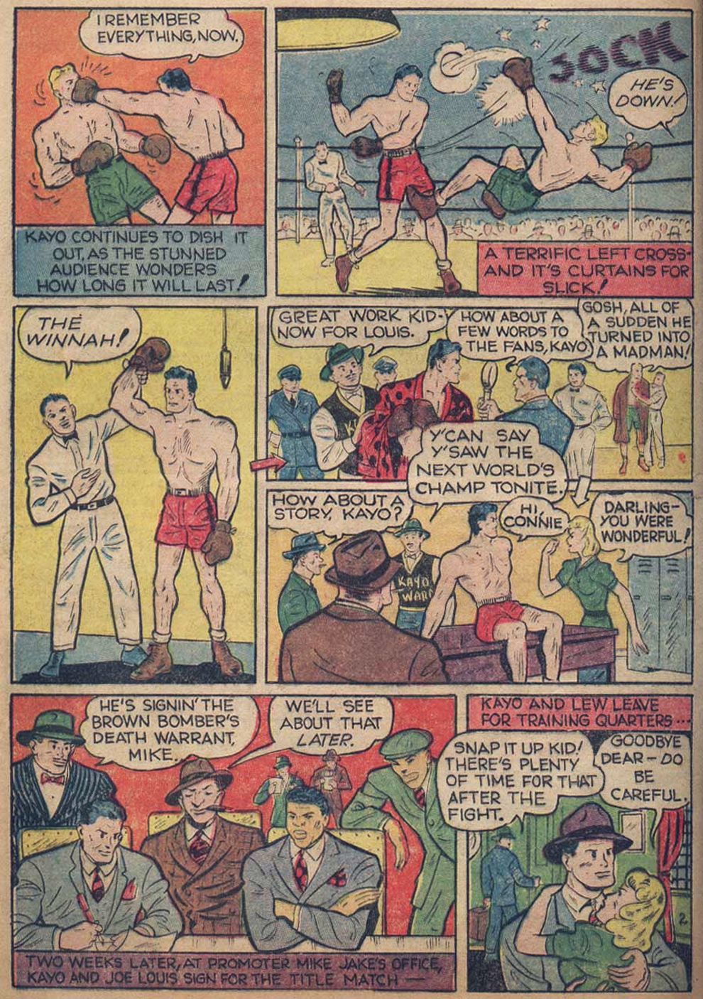 Read online Pep Comics comic -  Issue #6 - 56