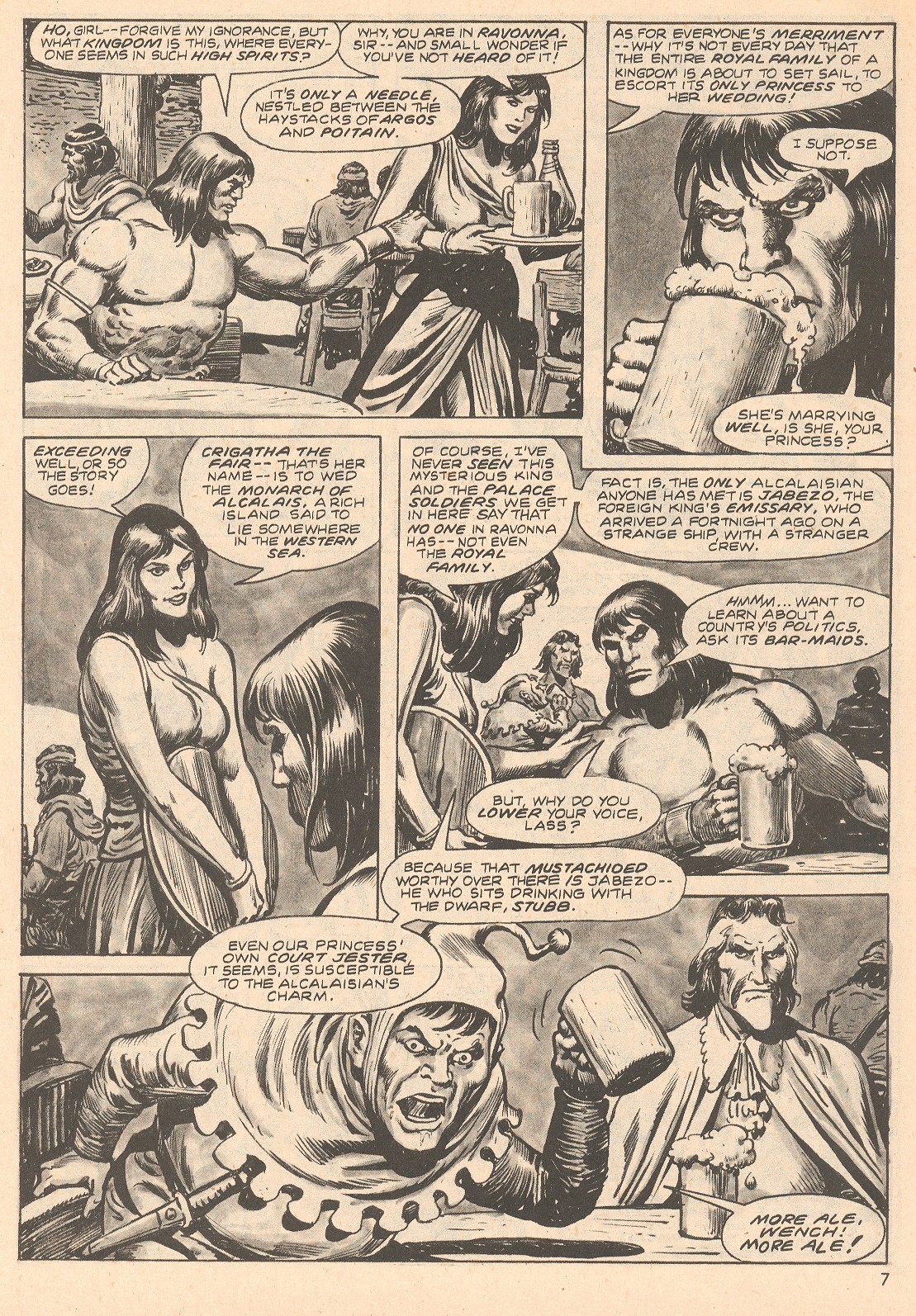 Read online The Savage Sword Of Conan comic -  Issue #66 - 7