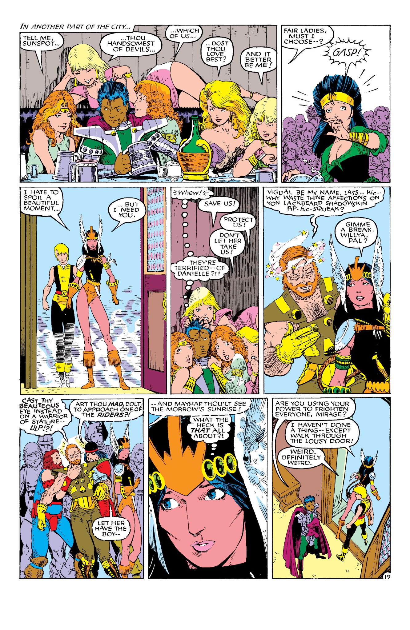 Read online New Mutants Classic comic -  Issue # TPB 5 - 89