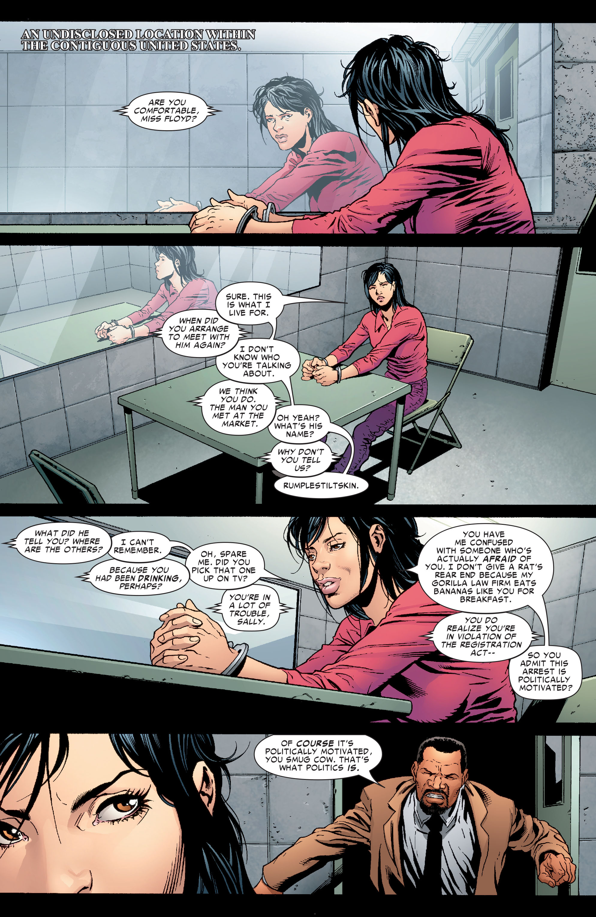 Read online Civil War: Front Line comic -  Issue #6 - 6