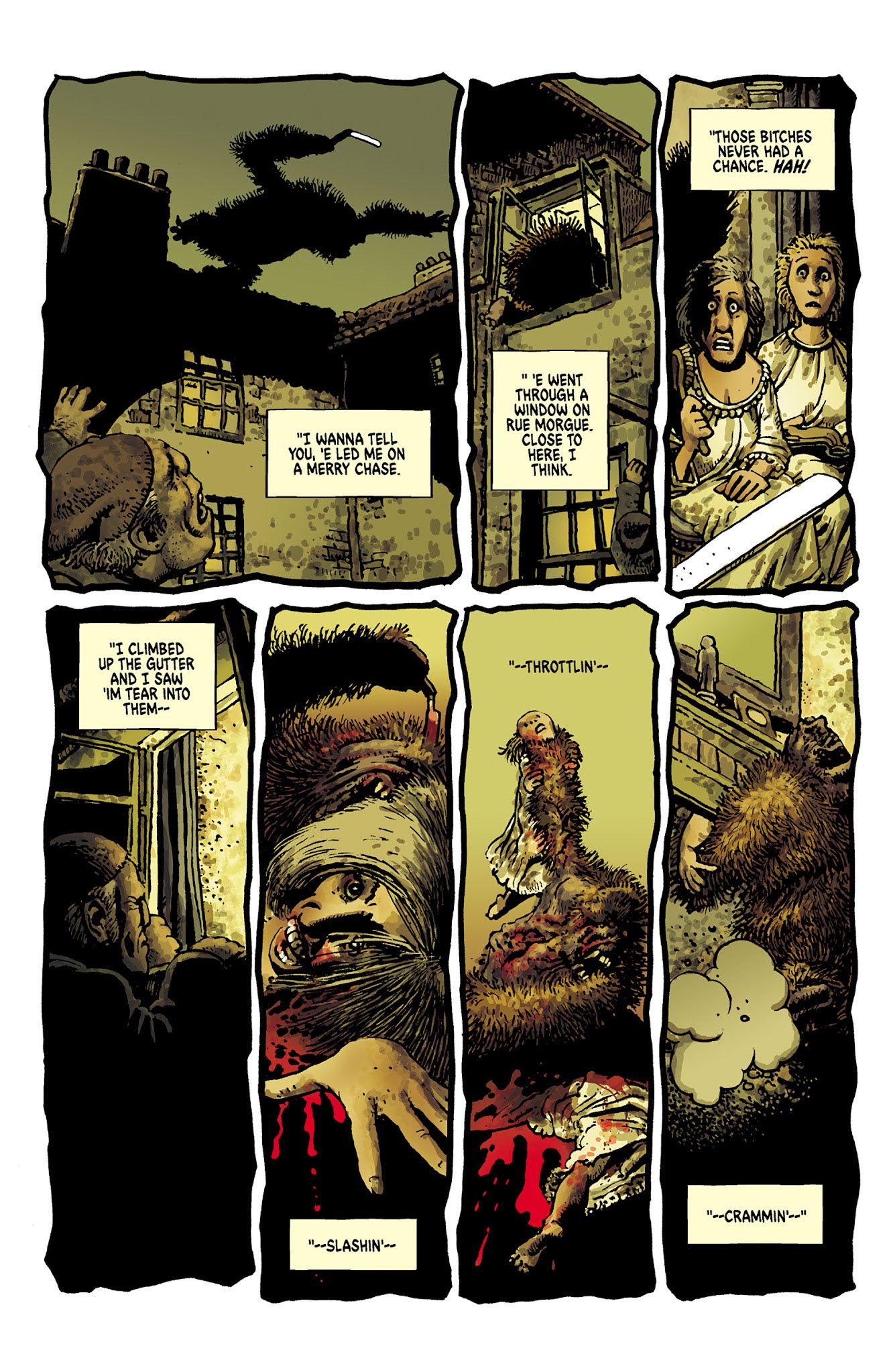 Read online Edgar Allan Poe's Morella and the Murders in the Rue Morgue comic -  Issue # Full - 24