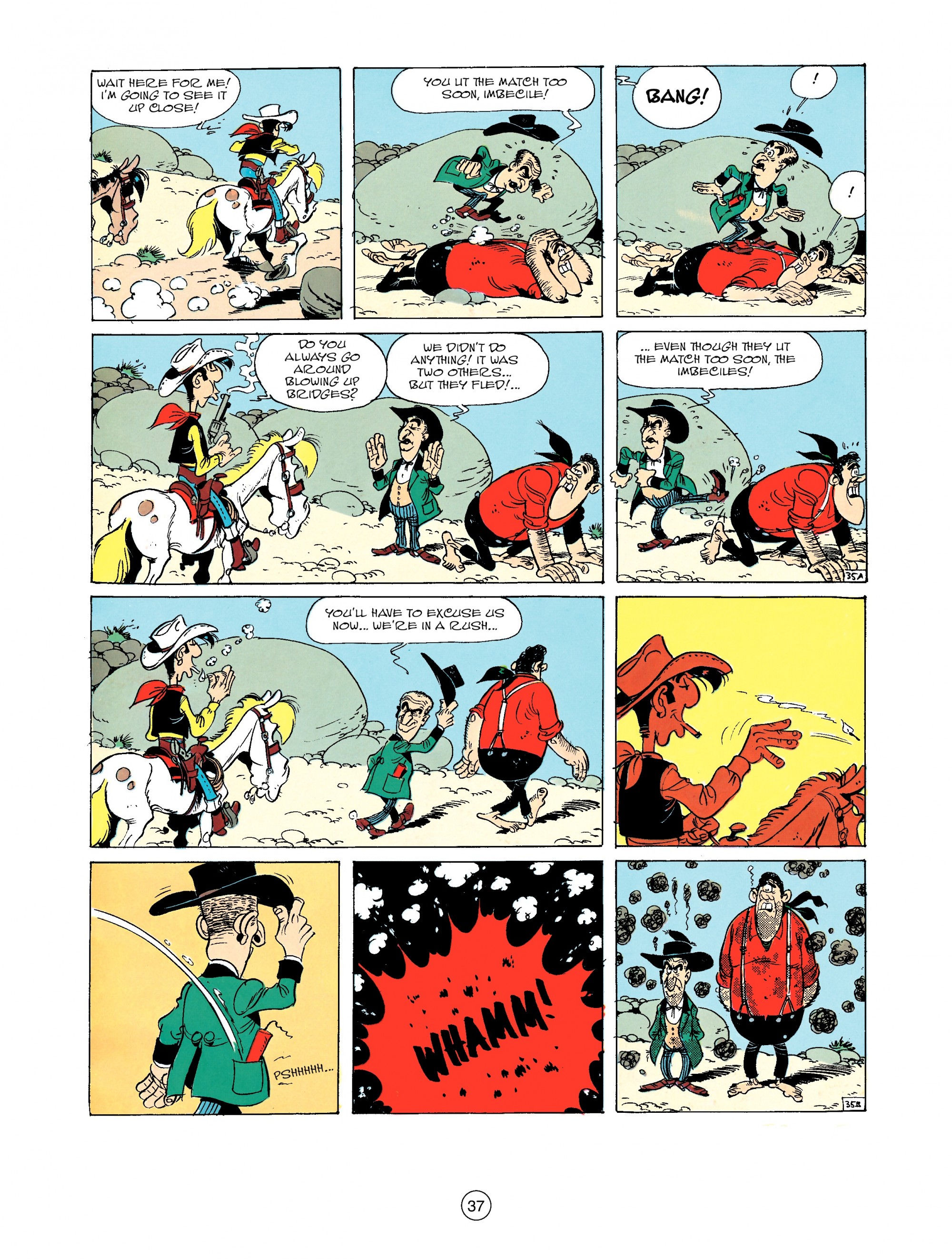 Read online A Lucky Luke Adventure comic -  Issue #33 - 37