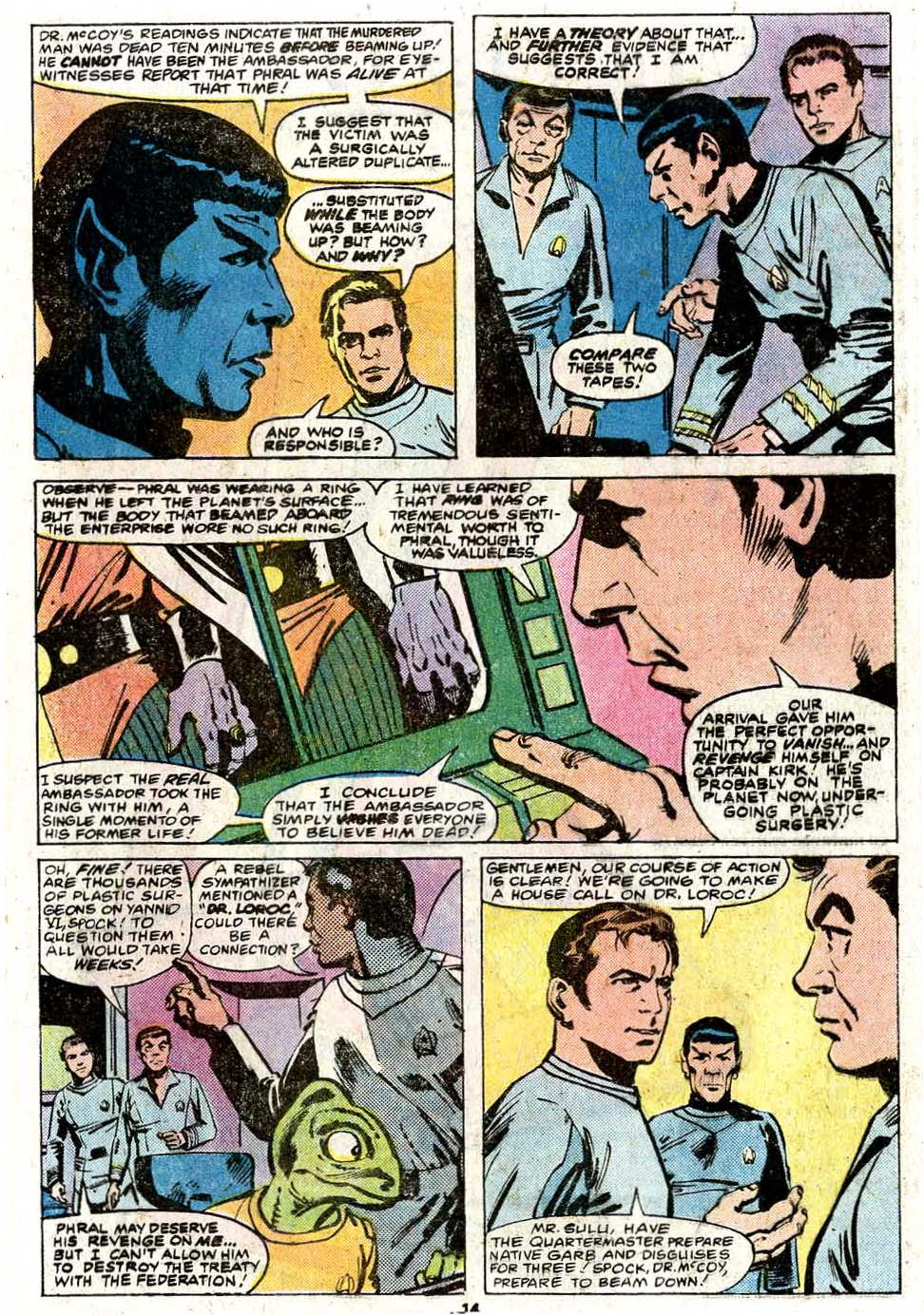 Read online Star Trek (1980) comic -  Issue #6 - 16