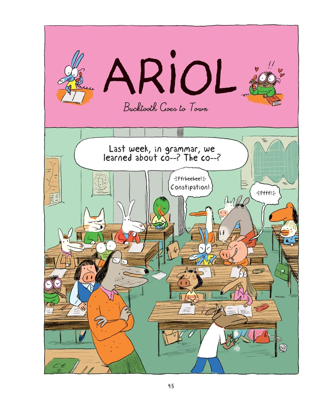 Read online Ariol comic -  Issue # TPB 1 - 47