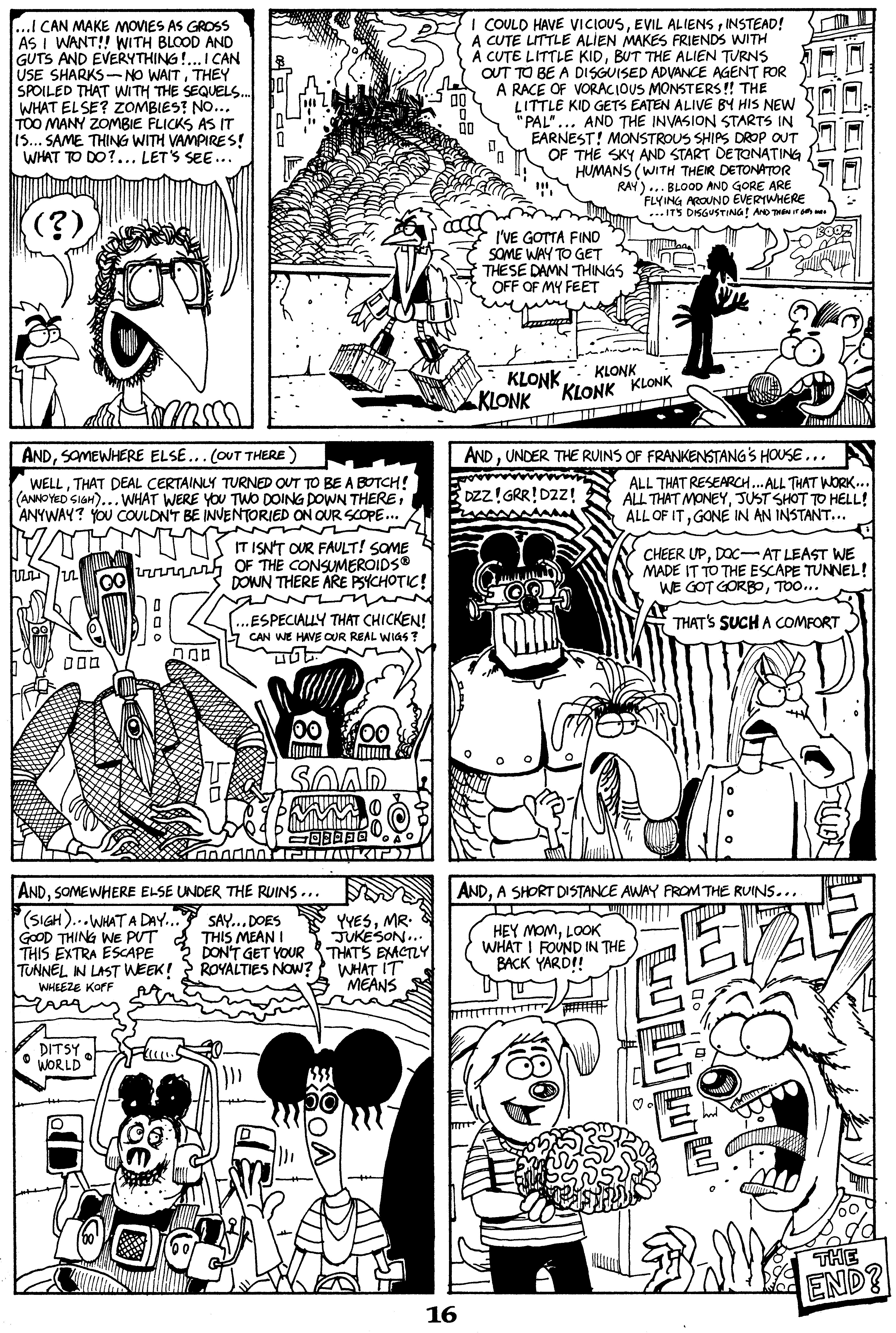 Read online Critters comic -  Issue #30 - 18