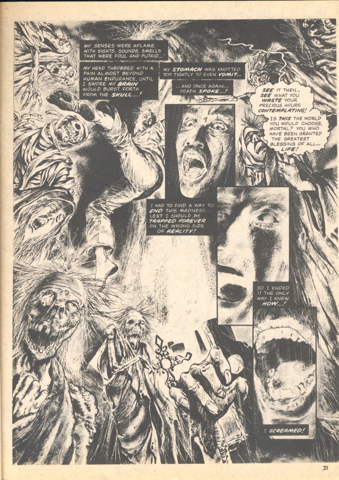 Read online Creepy (1964) comic -  Issue #69 - 21