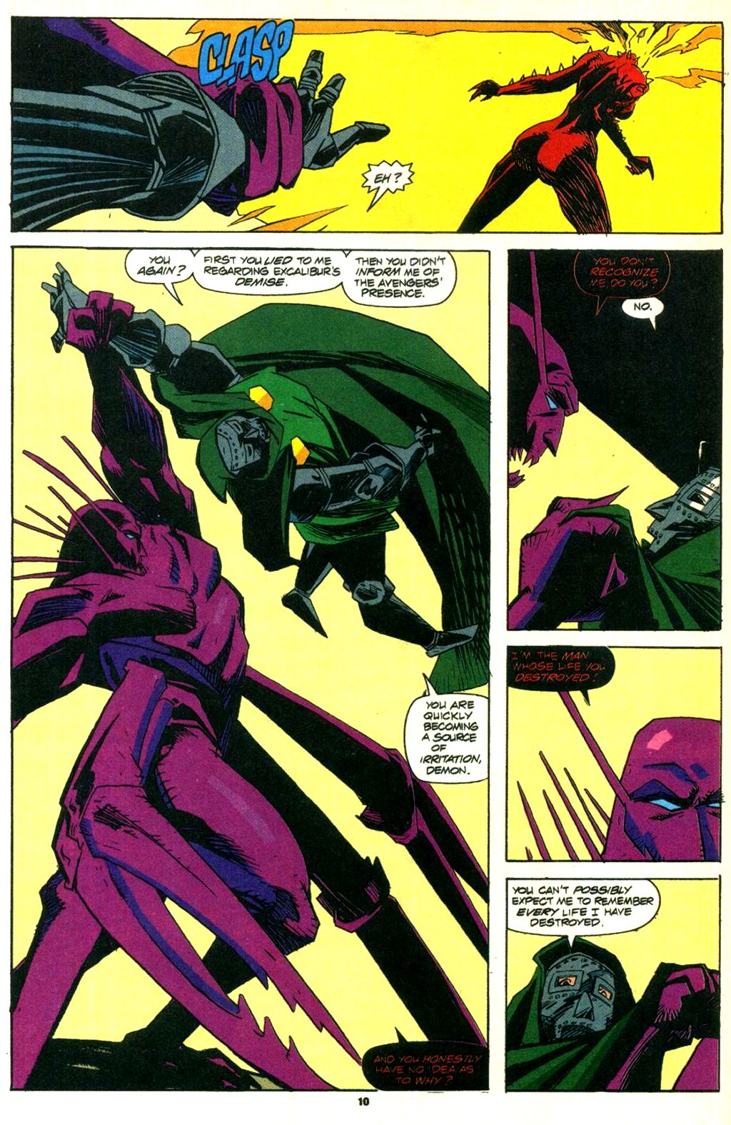 Read online Excalibur (1988) comic -  Issue #39 - 9