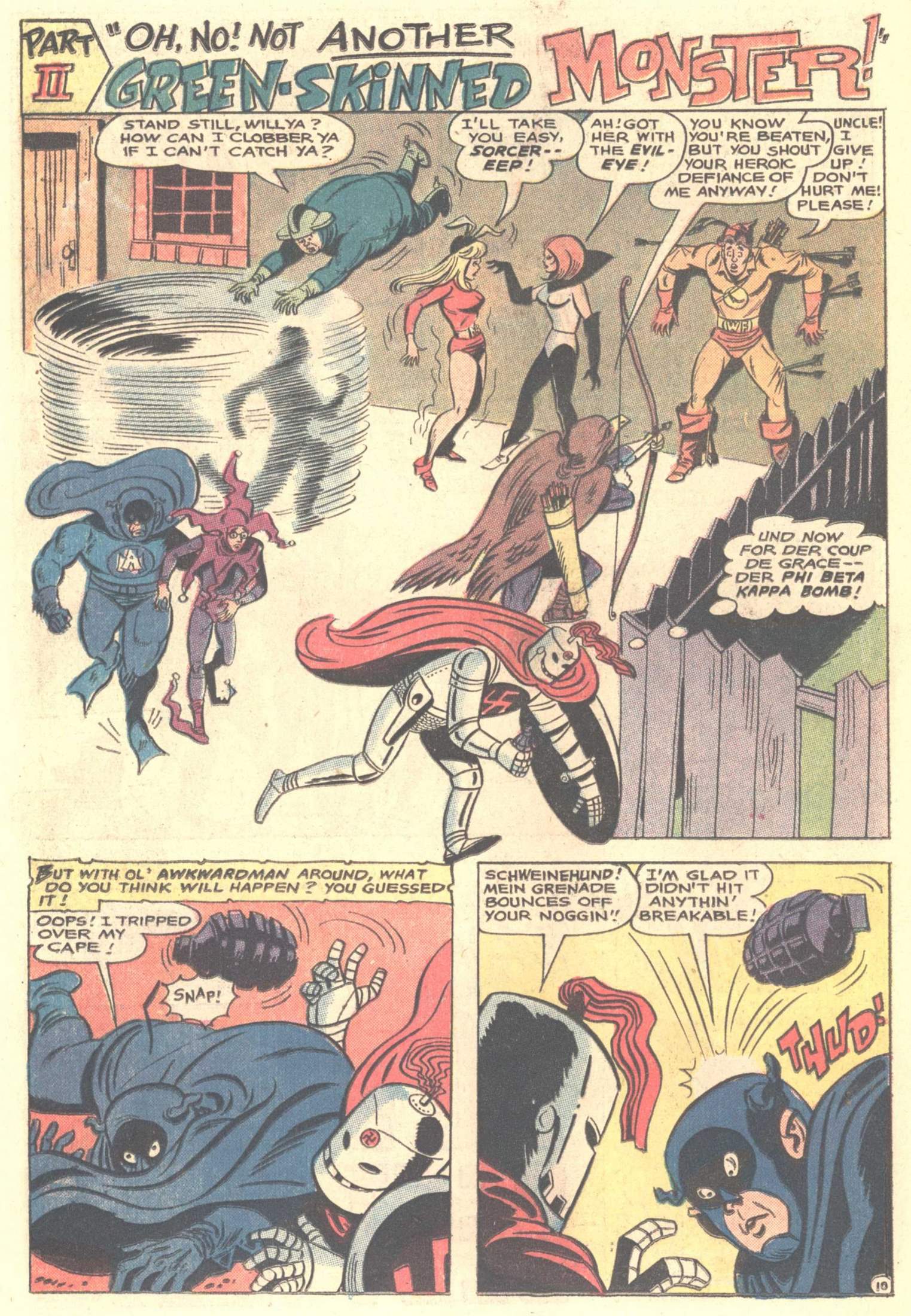 Read online The Inferior Five comic -  Issue #12 - 14