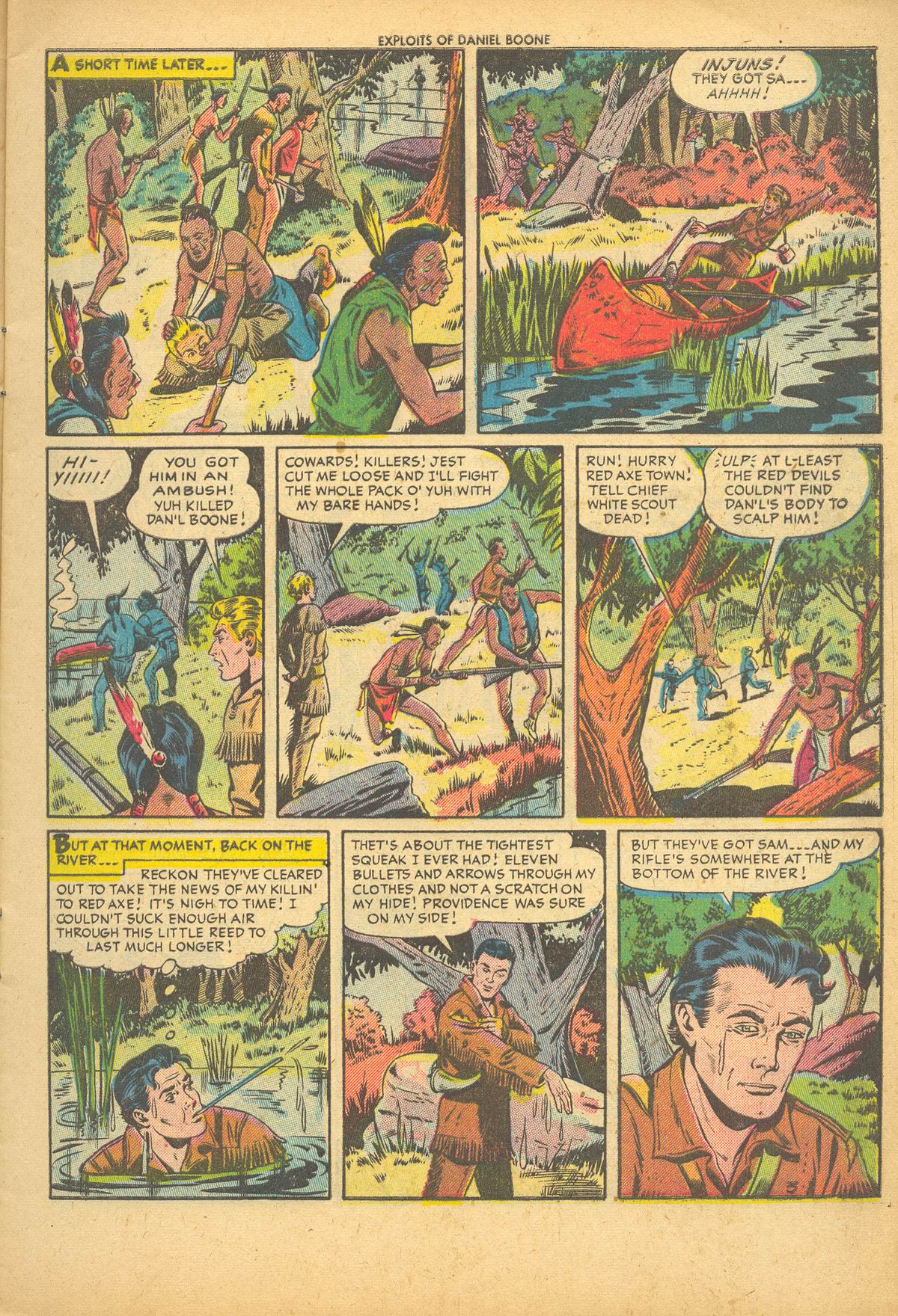 Read online Exploits of Daniel Boone comic -  Issue #2 - 5