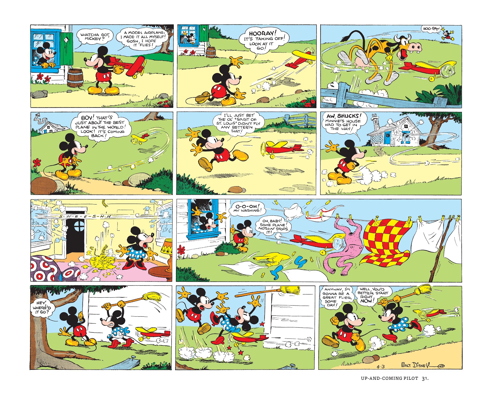 Read online Walt Disney's Mickey Mouse Color Sundays comic -  Issue # TPB 1 (Part 1) - 31
