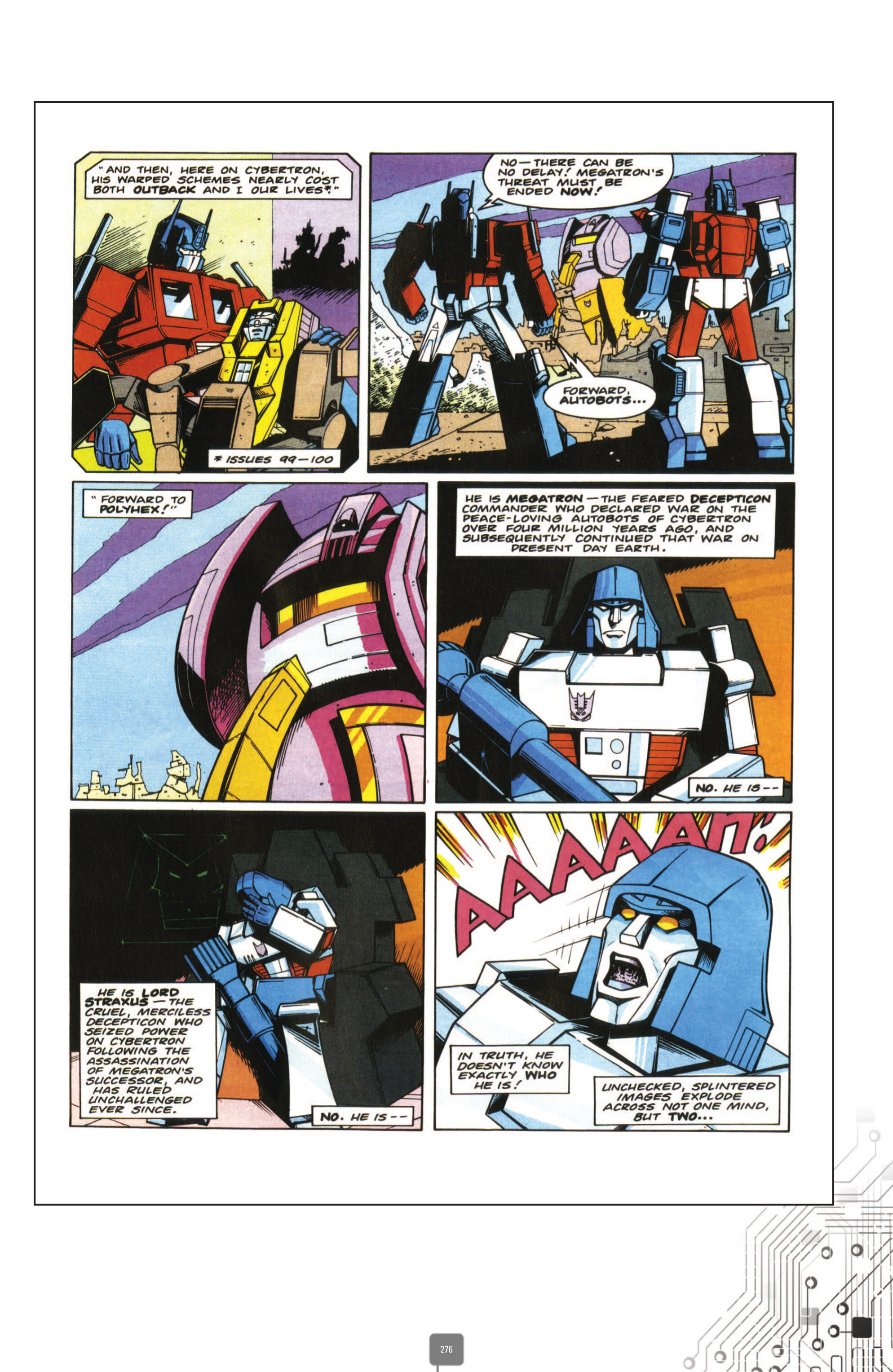 Read online The Transformers Classics UK comic -  Issue # TPB 3 - 276