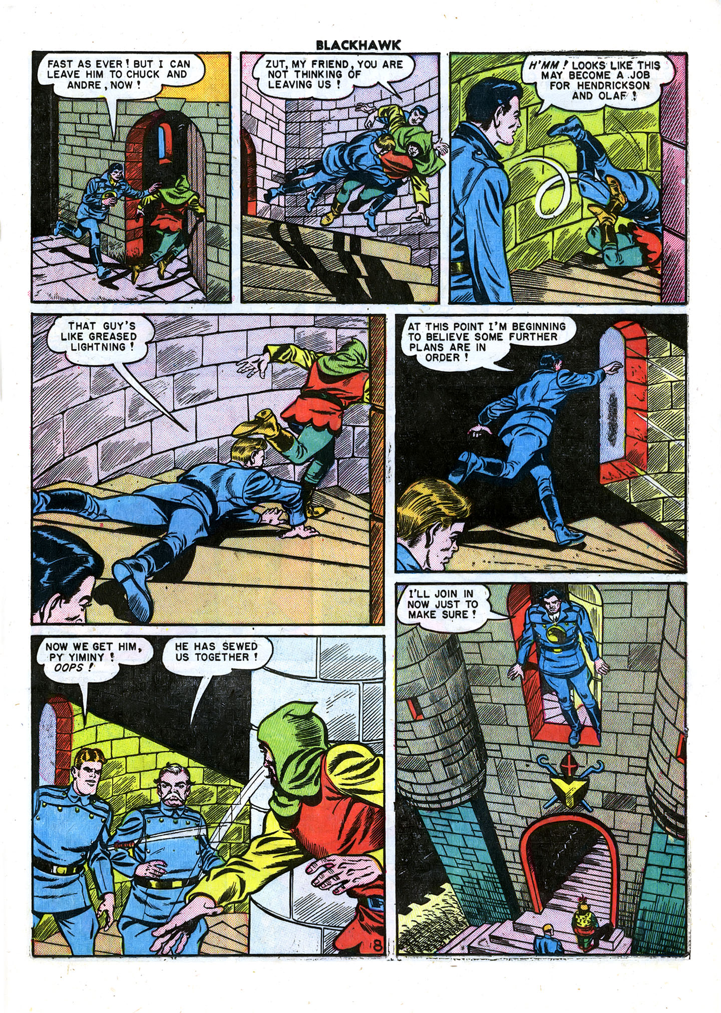 Read online Blackhawk (1957) comic -  Issue #36 - 33