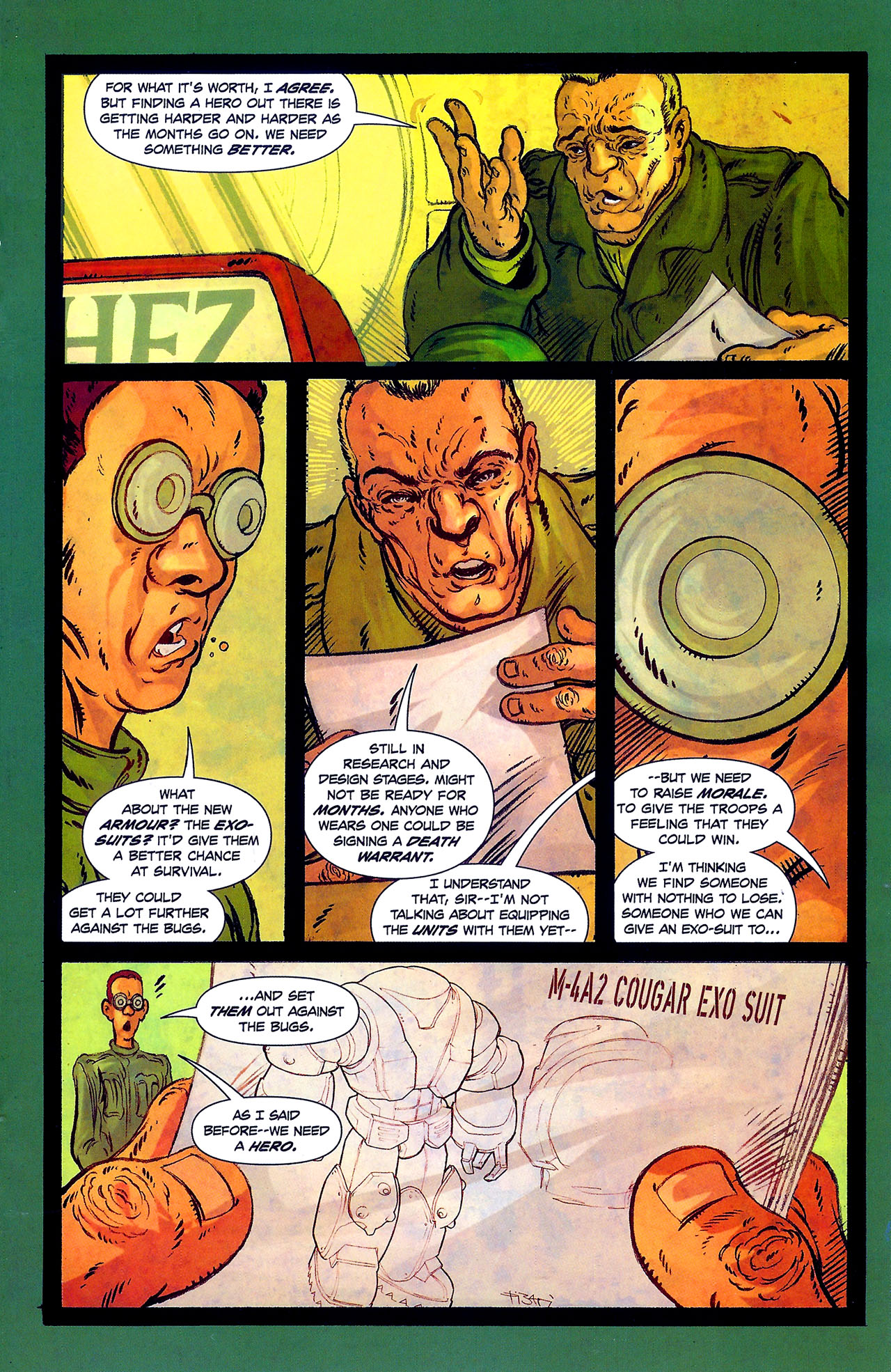 Read online Starship Troopers: Damaged Justice comic -  Issue #2 - 13