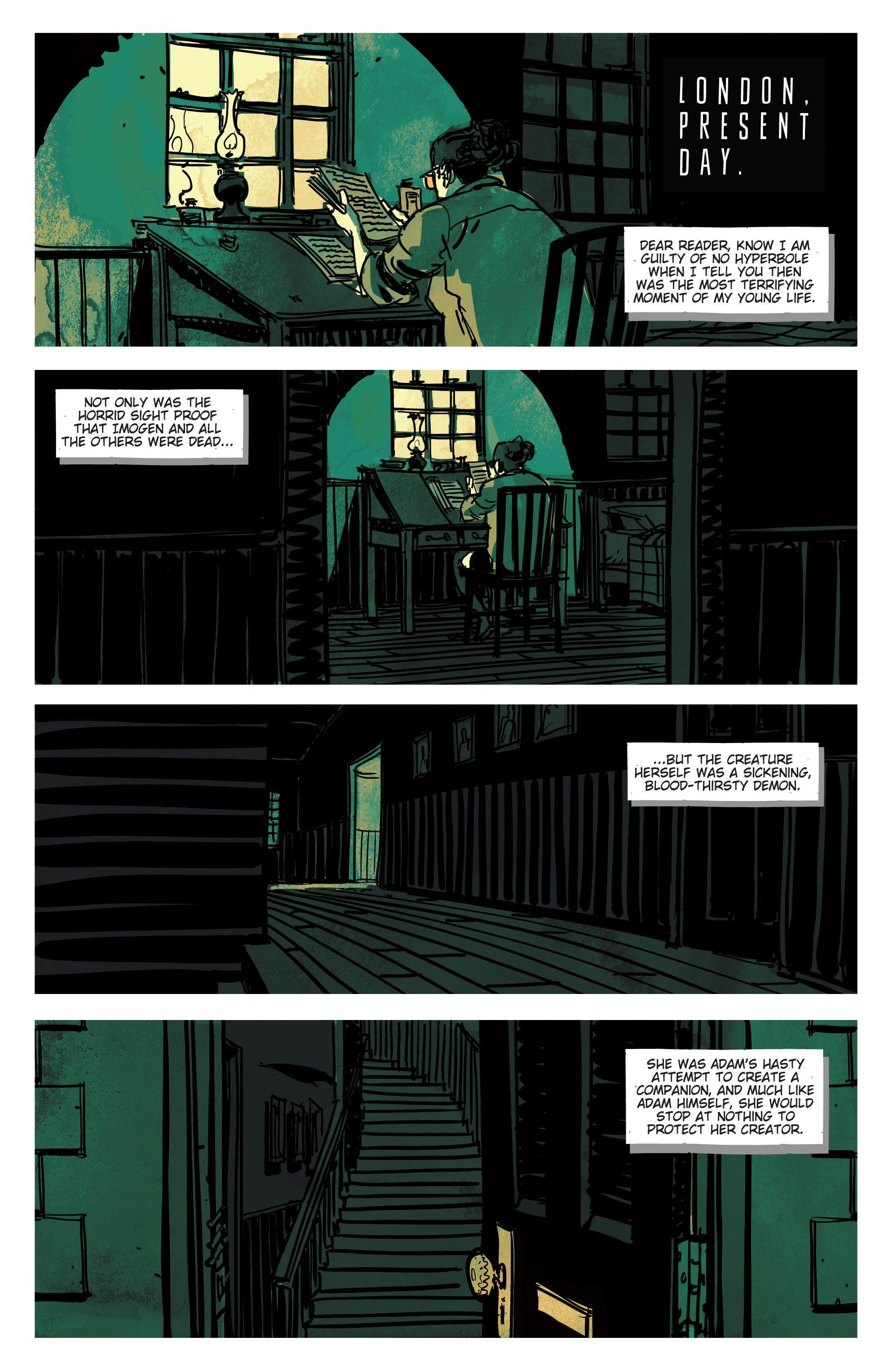 Read online Mary Shelley Monster Hunter comic -  Issue #5 - 3