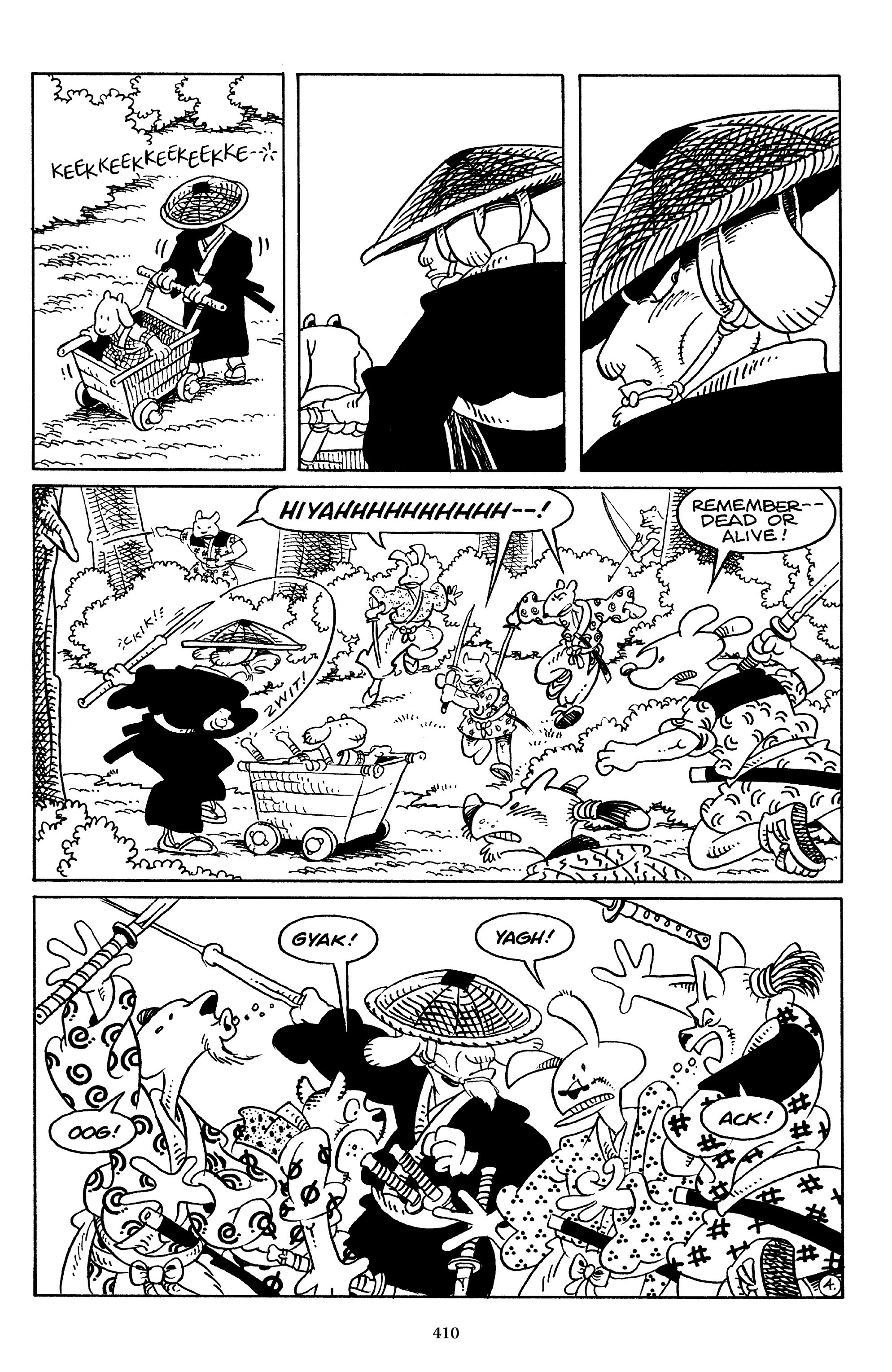 Read online The Usagi Yojimbo Saga comic -  Issue # TPB 4 - 406