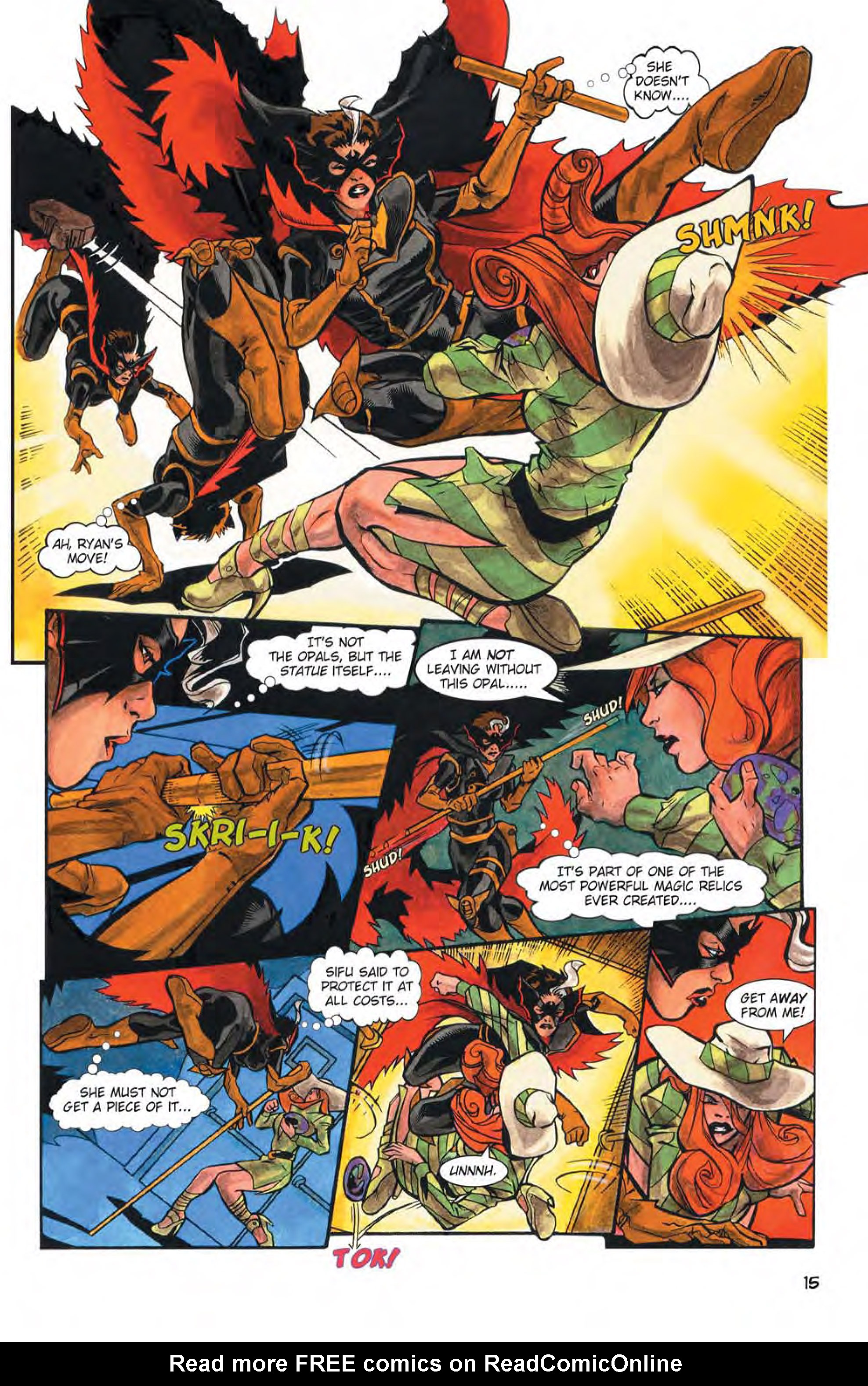 Read online Murciélaga She-Bat comic -  Issue #12 - 17