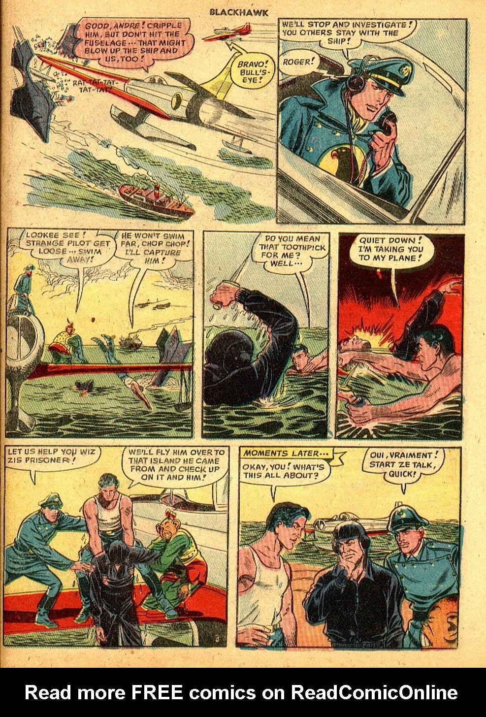 Read online Blackhawk (1957) comic -  Issue #28 - 25
