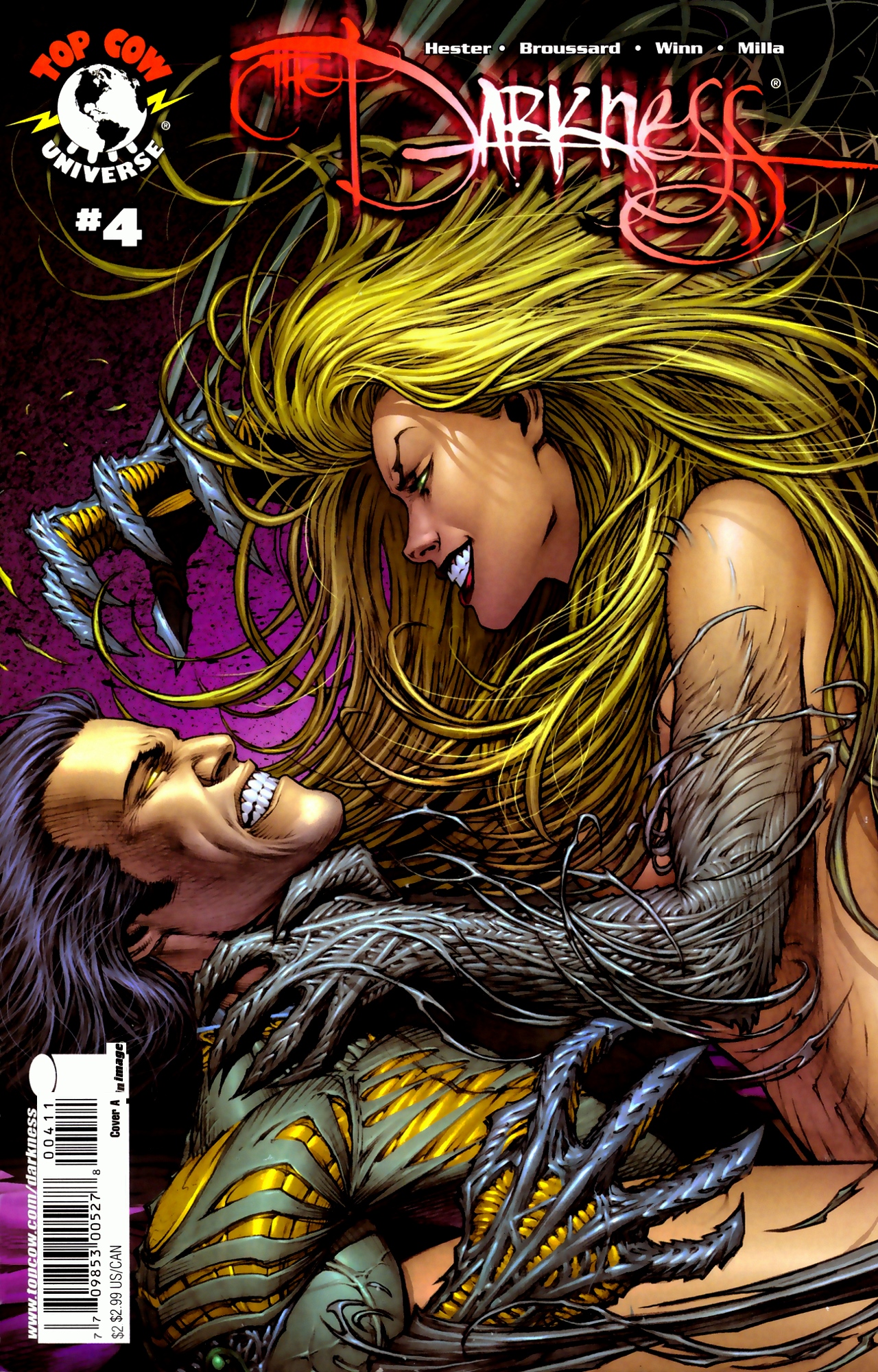 Read online The Darkness (2007) comic -  Issue #4 - 1