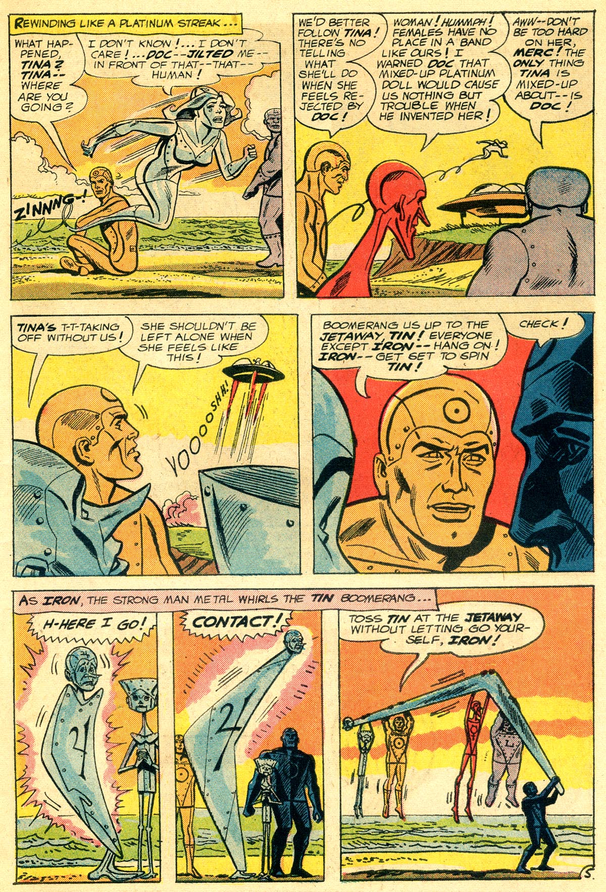 Read online Metal Men (1963) comic -  Issue #16 - 7