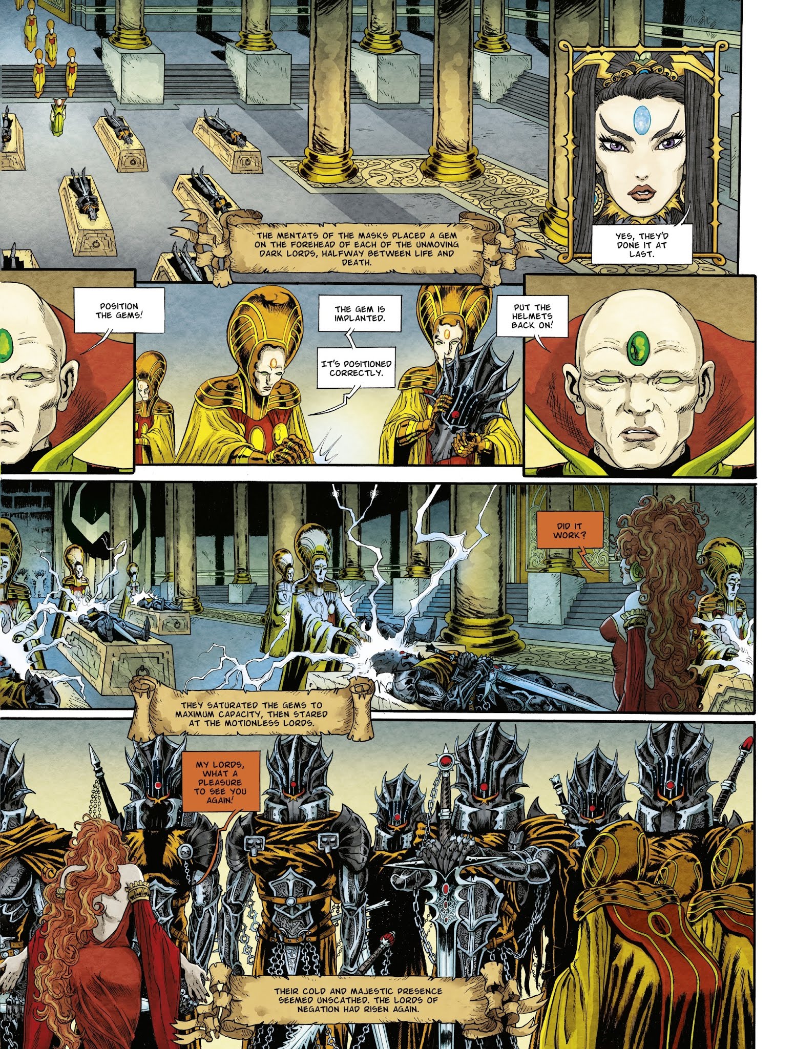 Read online The Black Moon Chronicles comic -  Issue #18 - 25