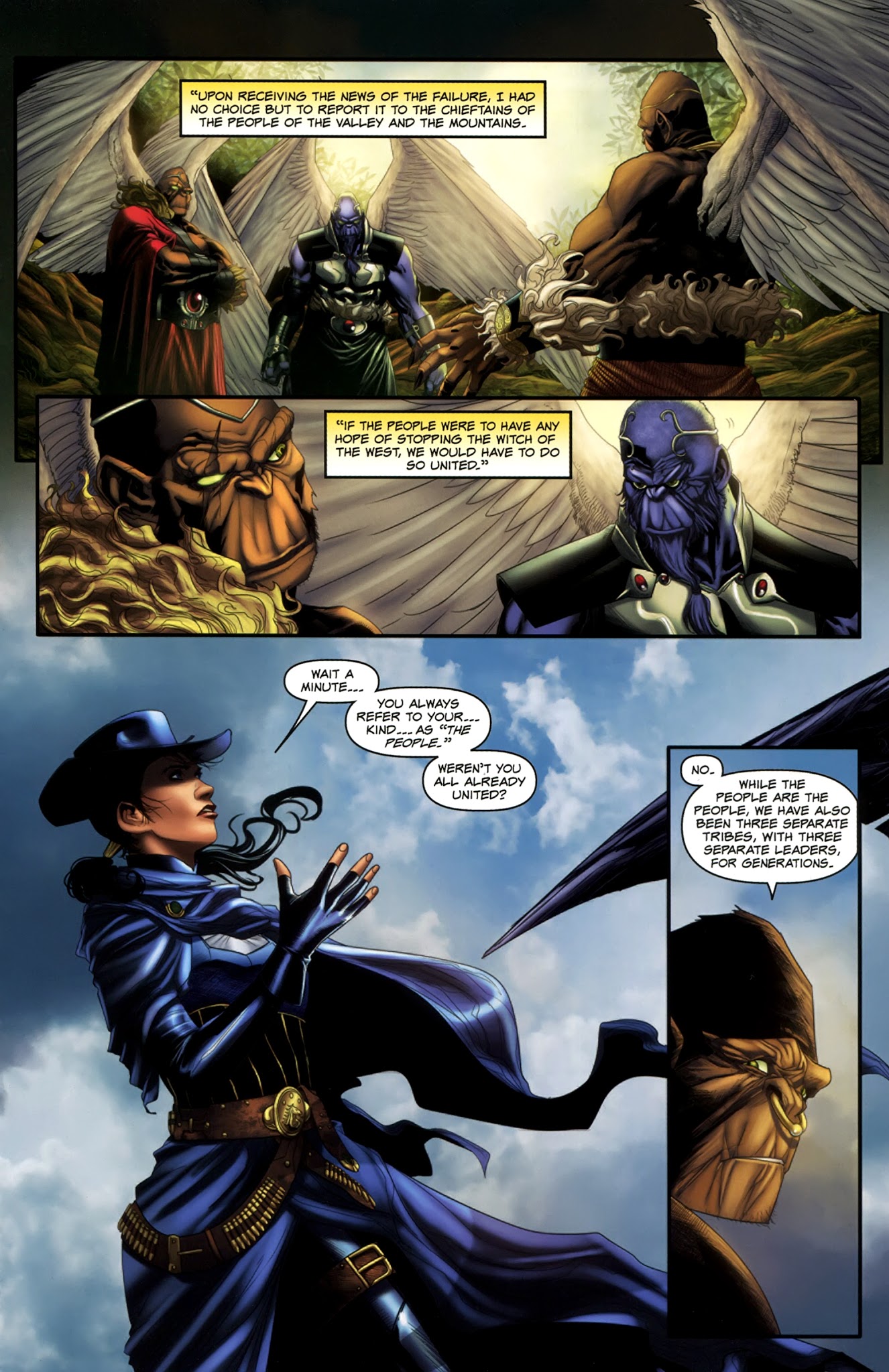 Read online Legend of Oz: The Wicked West comic -  Issue #14 - 9