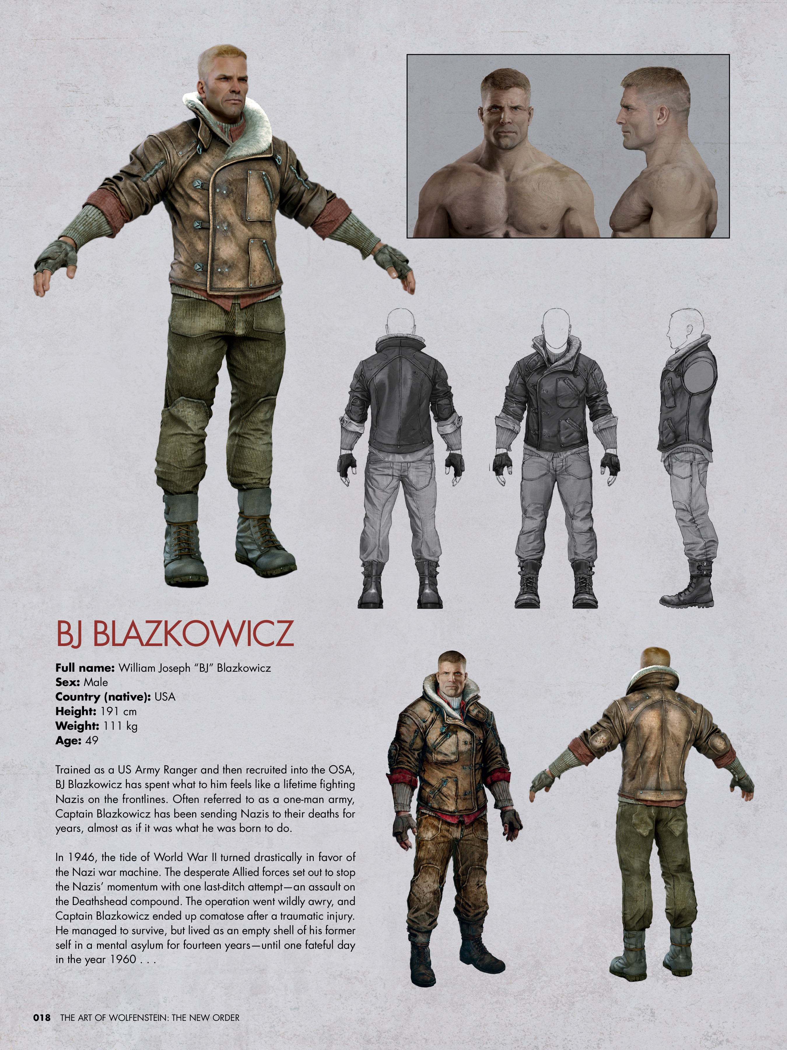 Read online The Art of Wolfenstein: The New Order comic -  Issue # TPB (Part 1) - 17