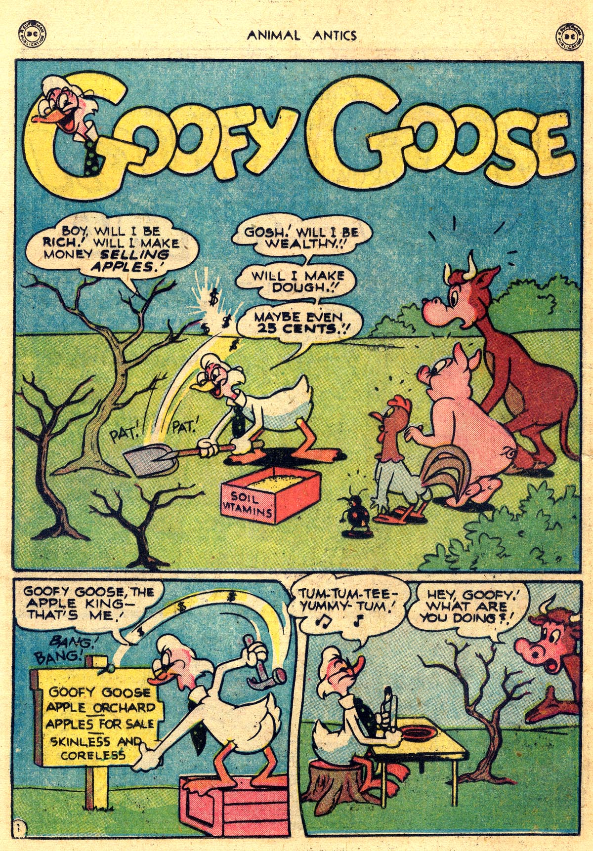 Read online Animal Antics comic -  Issue #19 - 22