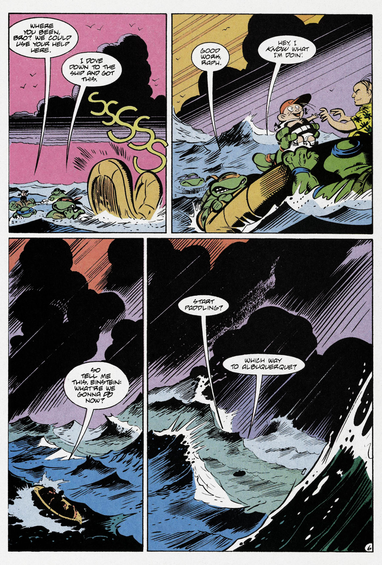 Read online Teenage Mutant Ninja Turtles Adventures (1989) comic -  Issue # _Special 1 - 38