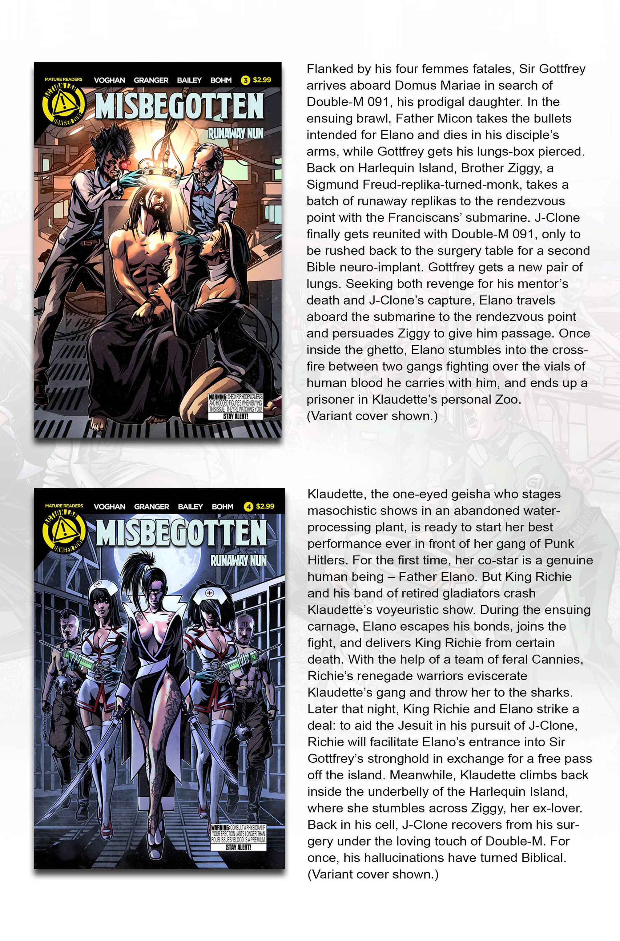Read online Misbegotten: Runaway Nun comic -  Issue #3 - 33